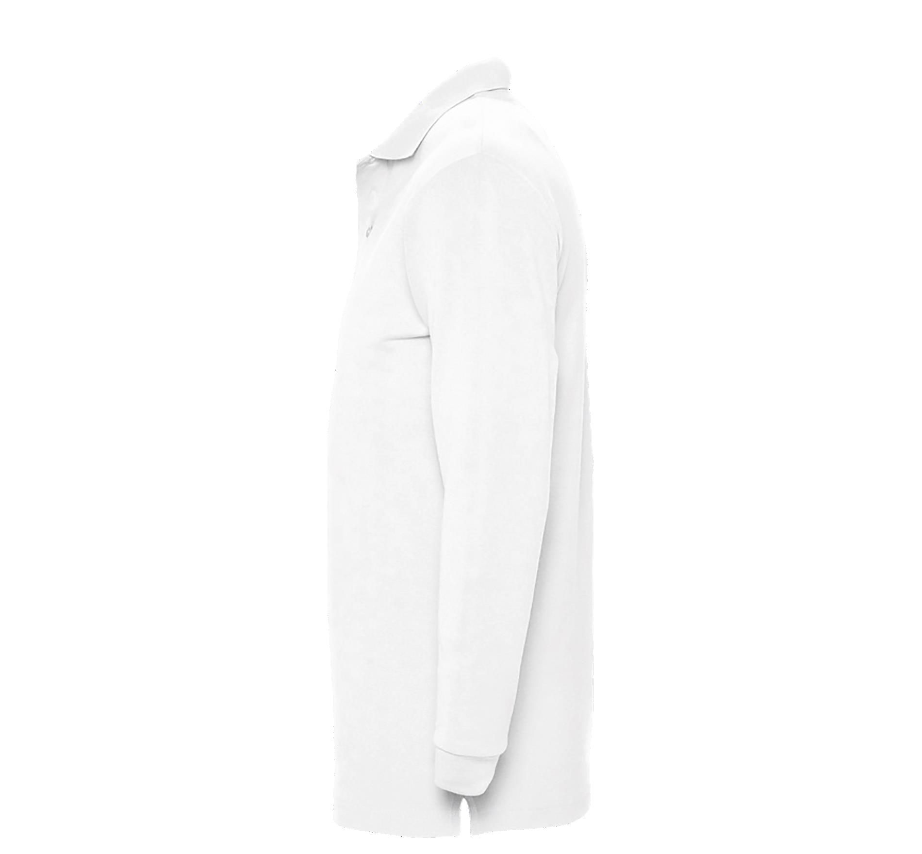 Ανδρική Μπλούζα Polo 11353 Sol&Apos S Winter Ii Μακρυμάνικη Πικέ White ανδρικά Μπλούζες Simple Wear