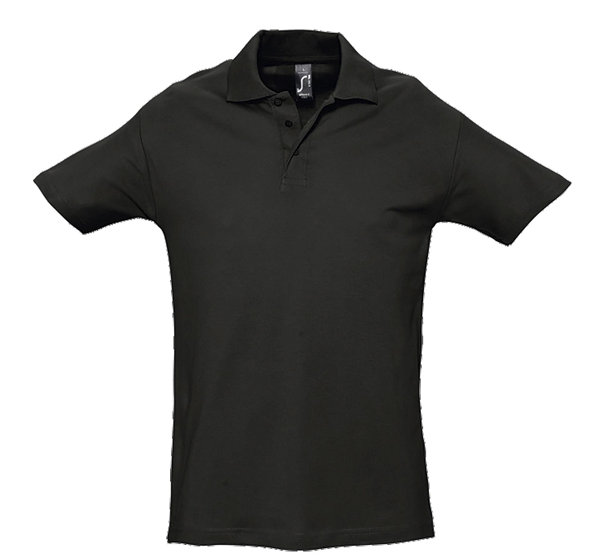 Ανδρικό Polo Πικέ 11362 SOL'S Spring II Black