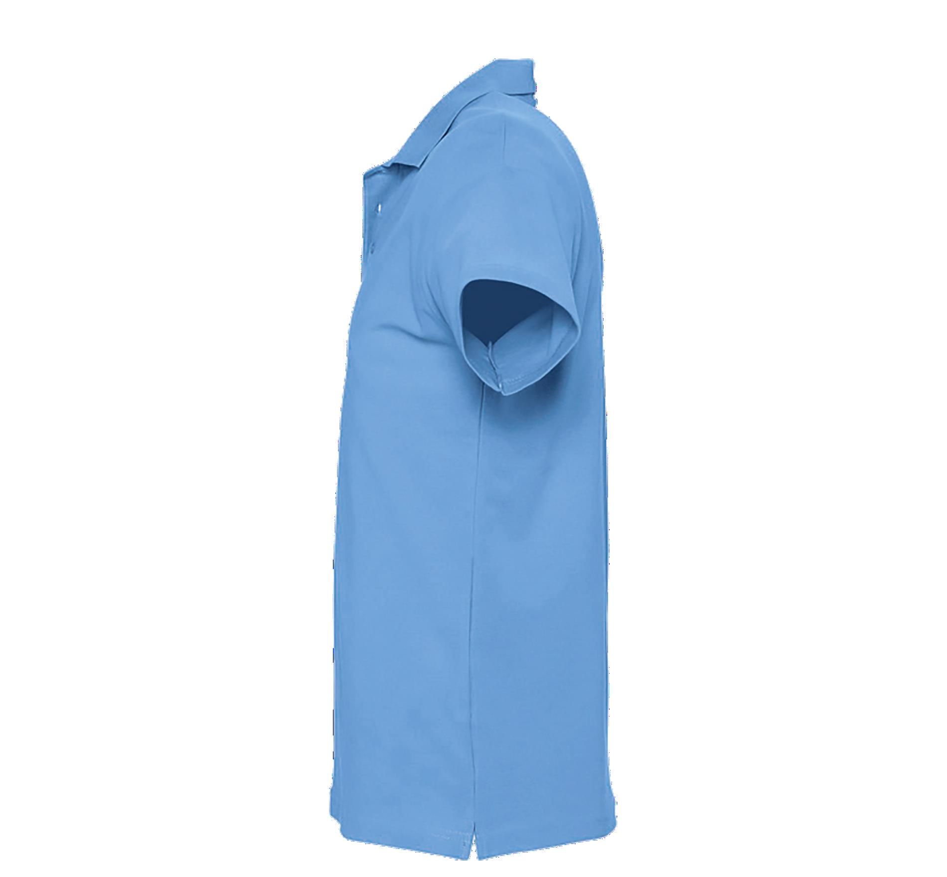 Ανδρικό Polo Πικέ 11362 Sol&Apos S Spring Ii Sky Blue Pique ανδρικά Μπλούζες Simple Wear