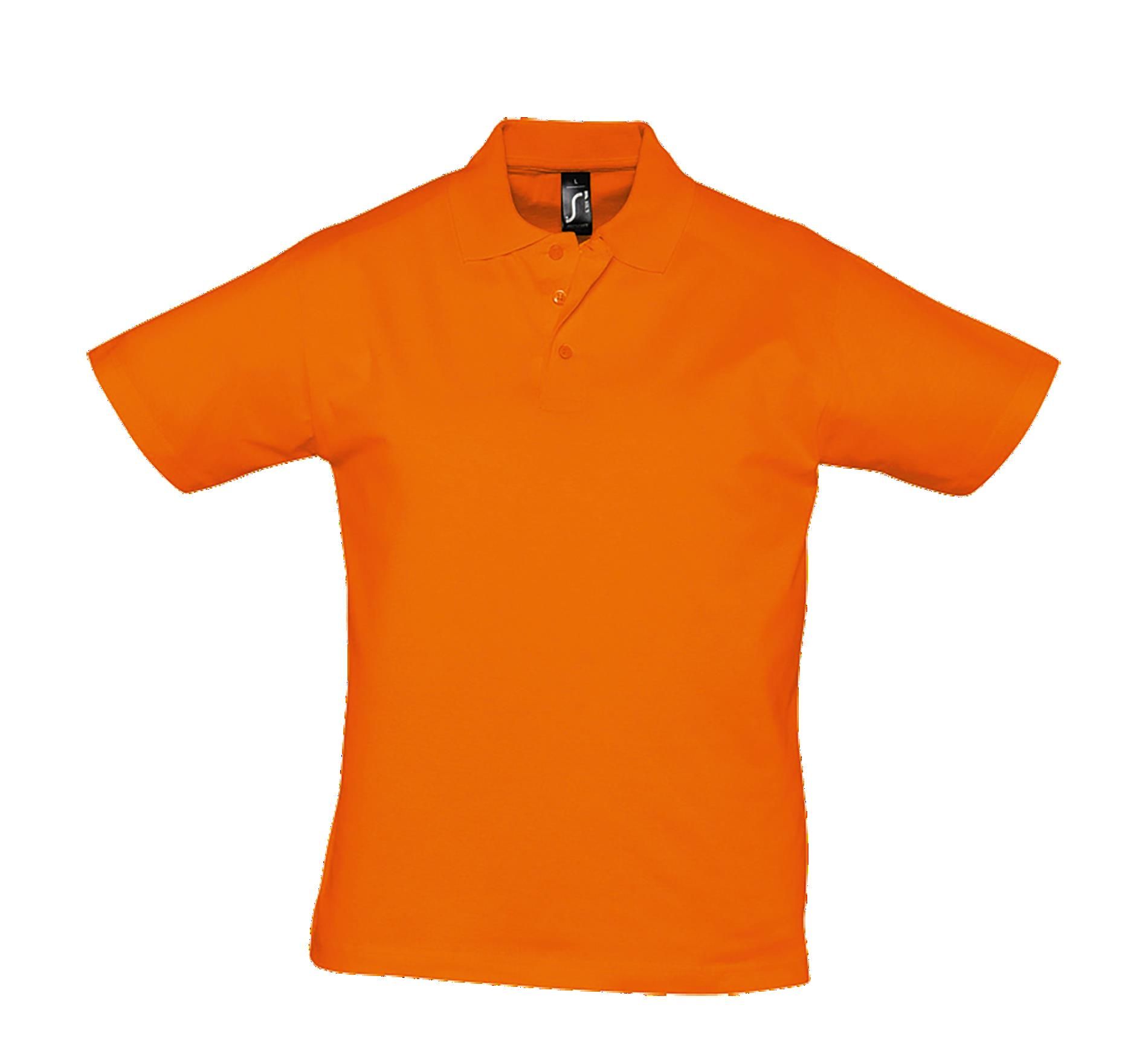 Ανδρική Μπλούζα Polo Prescott 11377 SOL'S Πορτοκαλί