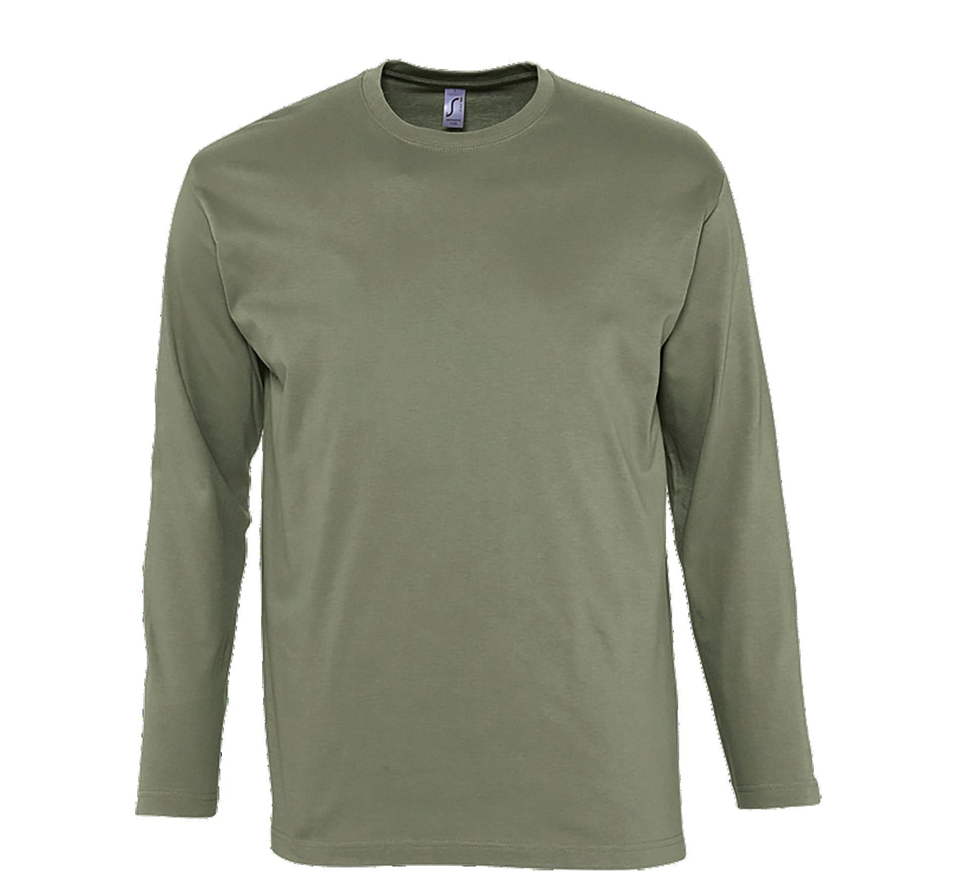 Μακρυμάνικο T-Shirt 11420 SOL'S Monarch Khaki