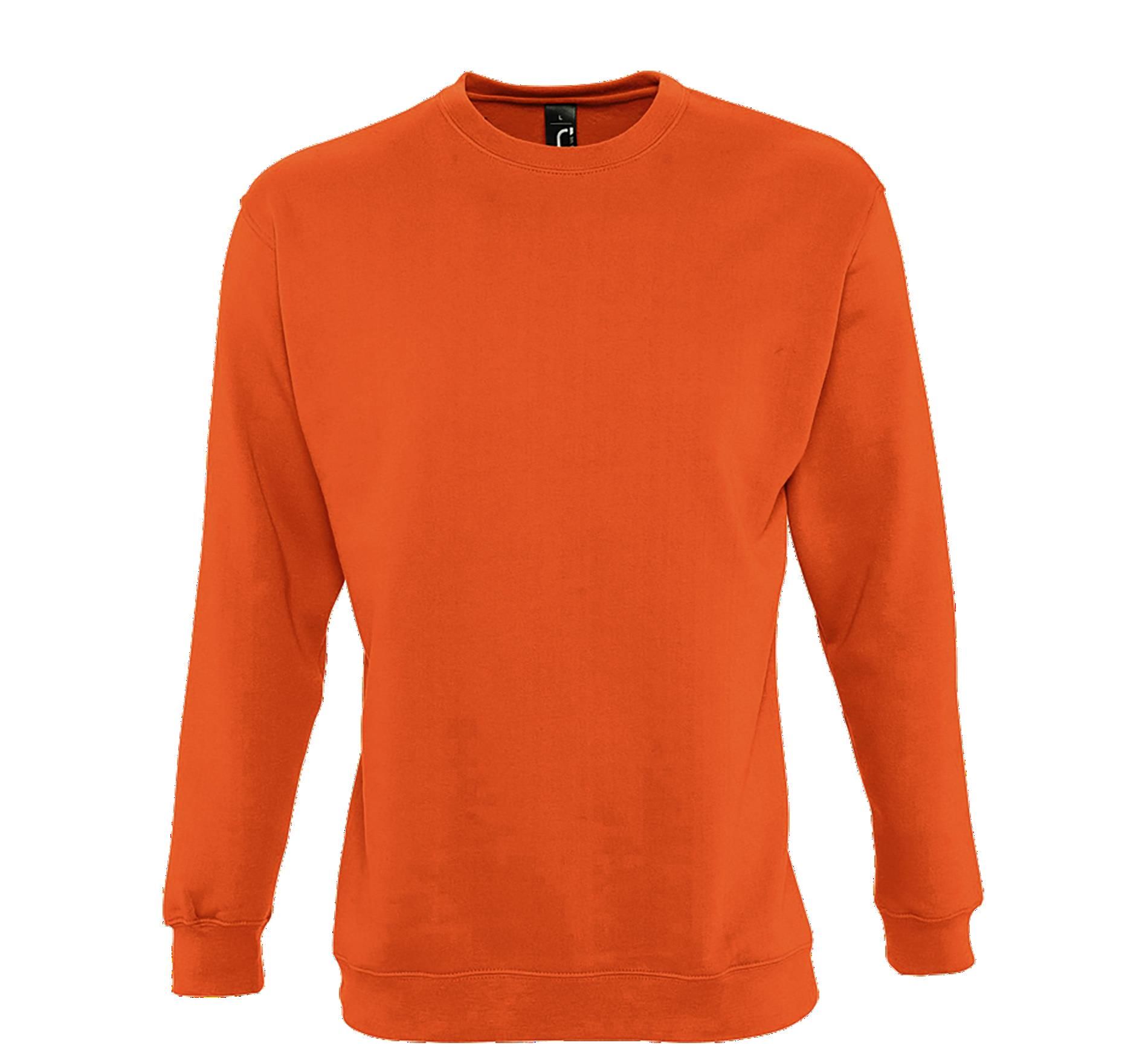 Φούτερ Crewneck 13250 SOL'S New Supreme Πορτοκαλί