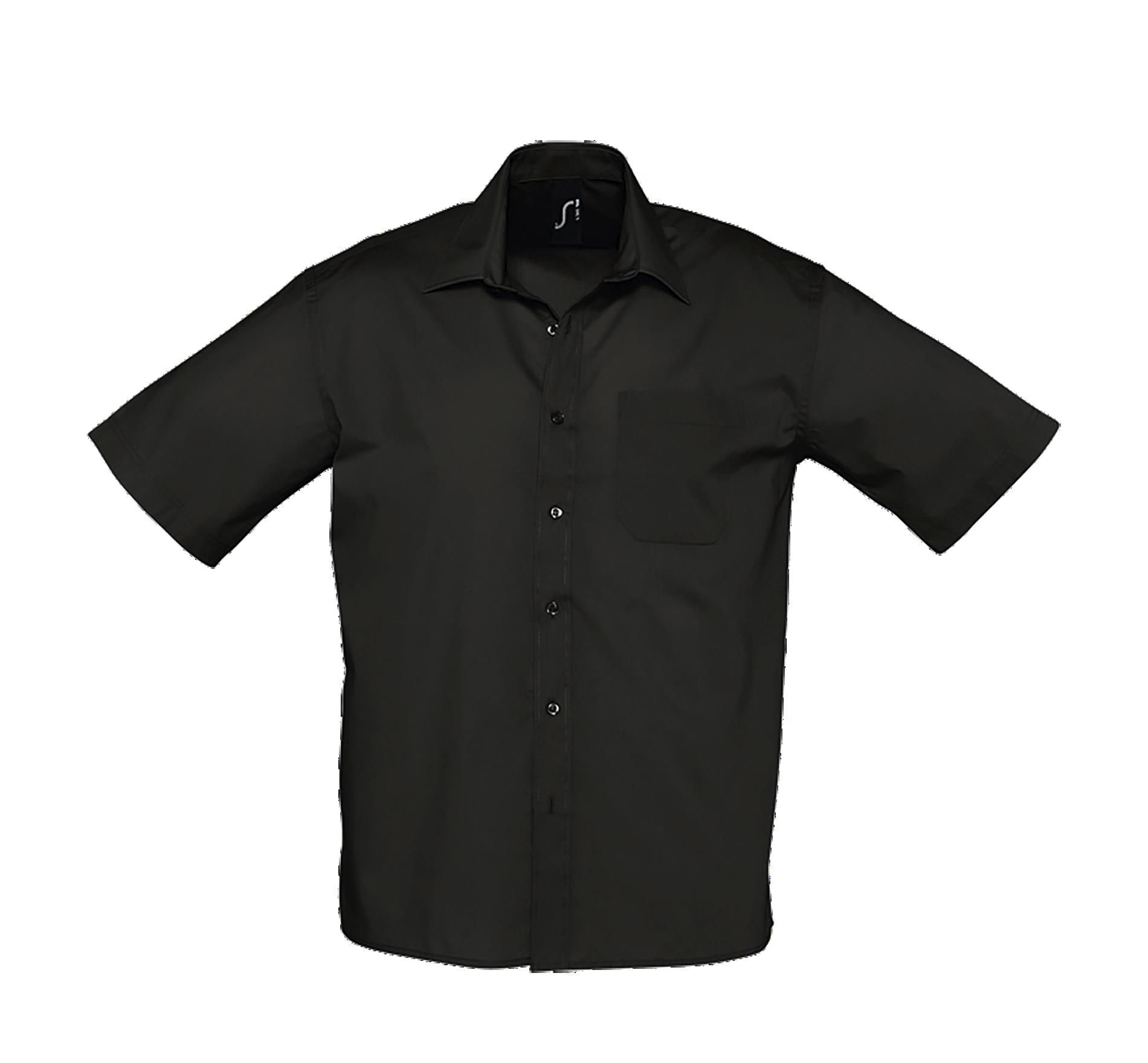 Πουκάμισο Ανδρικό Κοντομάνικο 16050 SOL'S Bristol Black