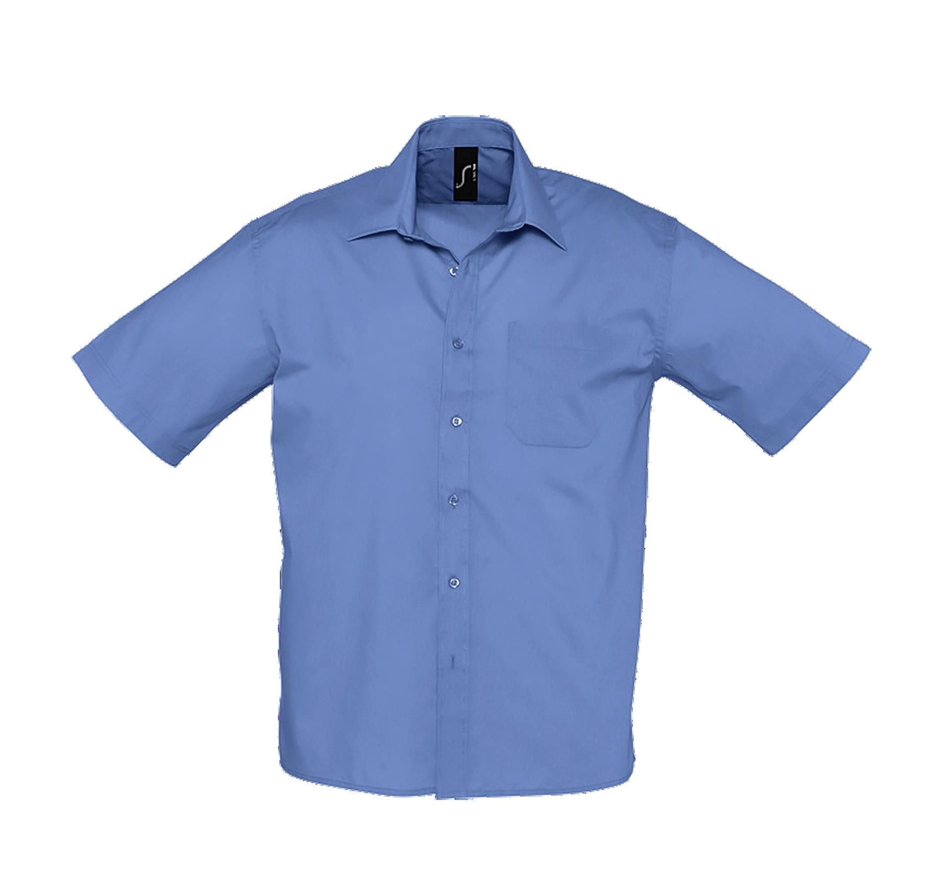 Πουκάμισο Ανδρικό Κοντομάνικο 16050 SOL'S Bristol Medium Blue