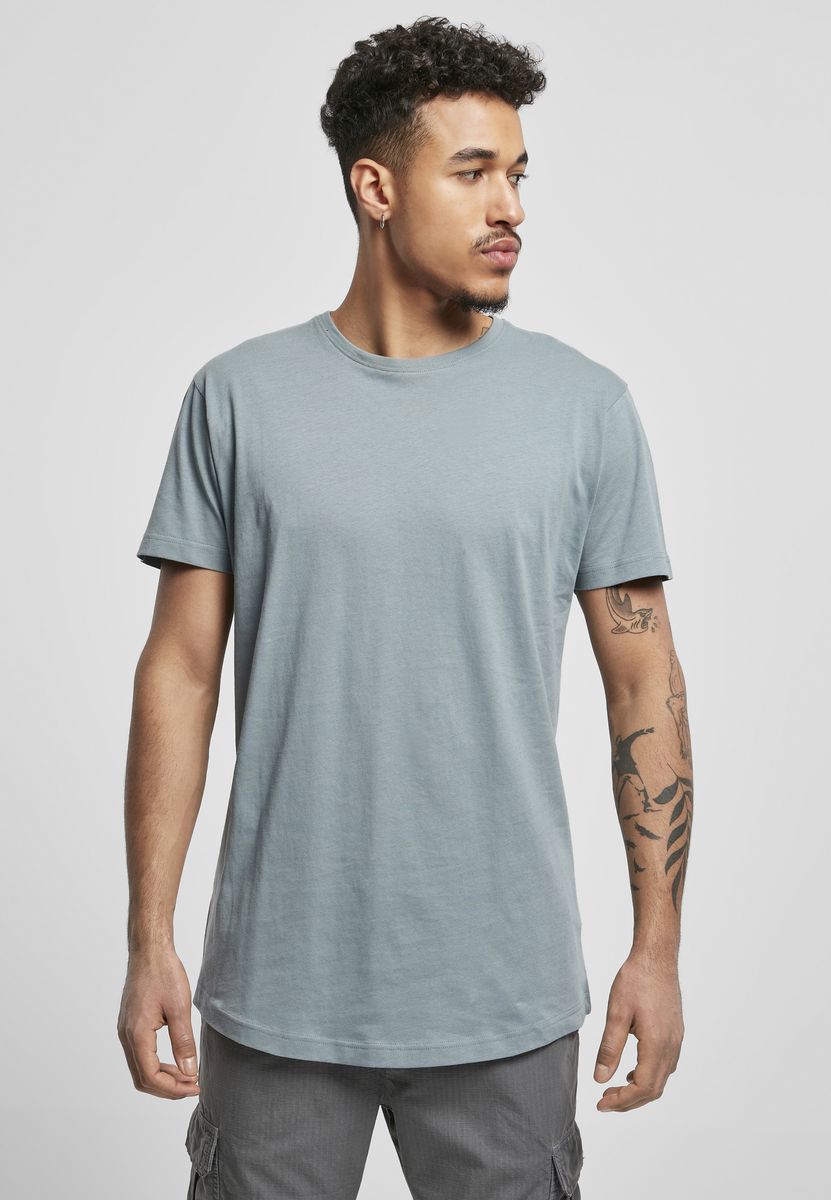 Ανδρικό T-Shirt Long Tee TB638 Urban Classics Dusty Blue