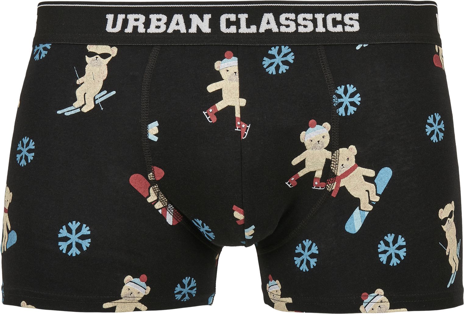 Σετ 3 Ανδρικά Εσώρουχα Boxer Tb4503 Urban Classics Organic X-Mas Teddy Aop Jasper Navy ανδρικά Simple Wear