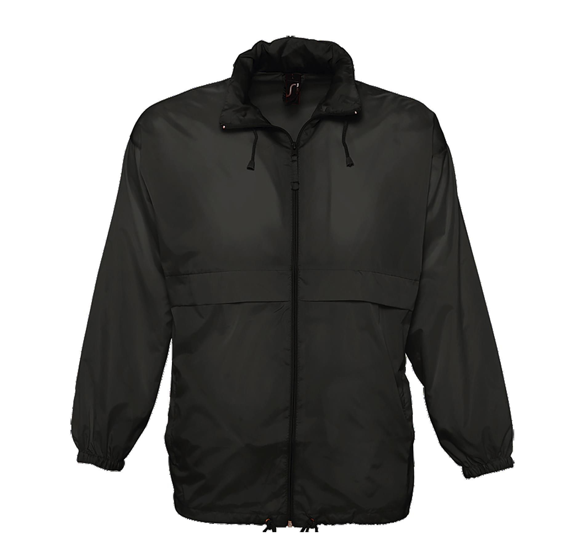 Unisex Αντιανεμικό Μπουφάν Surf 32000 Sol&Apos S Black ανδρικά Simple Wear