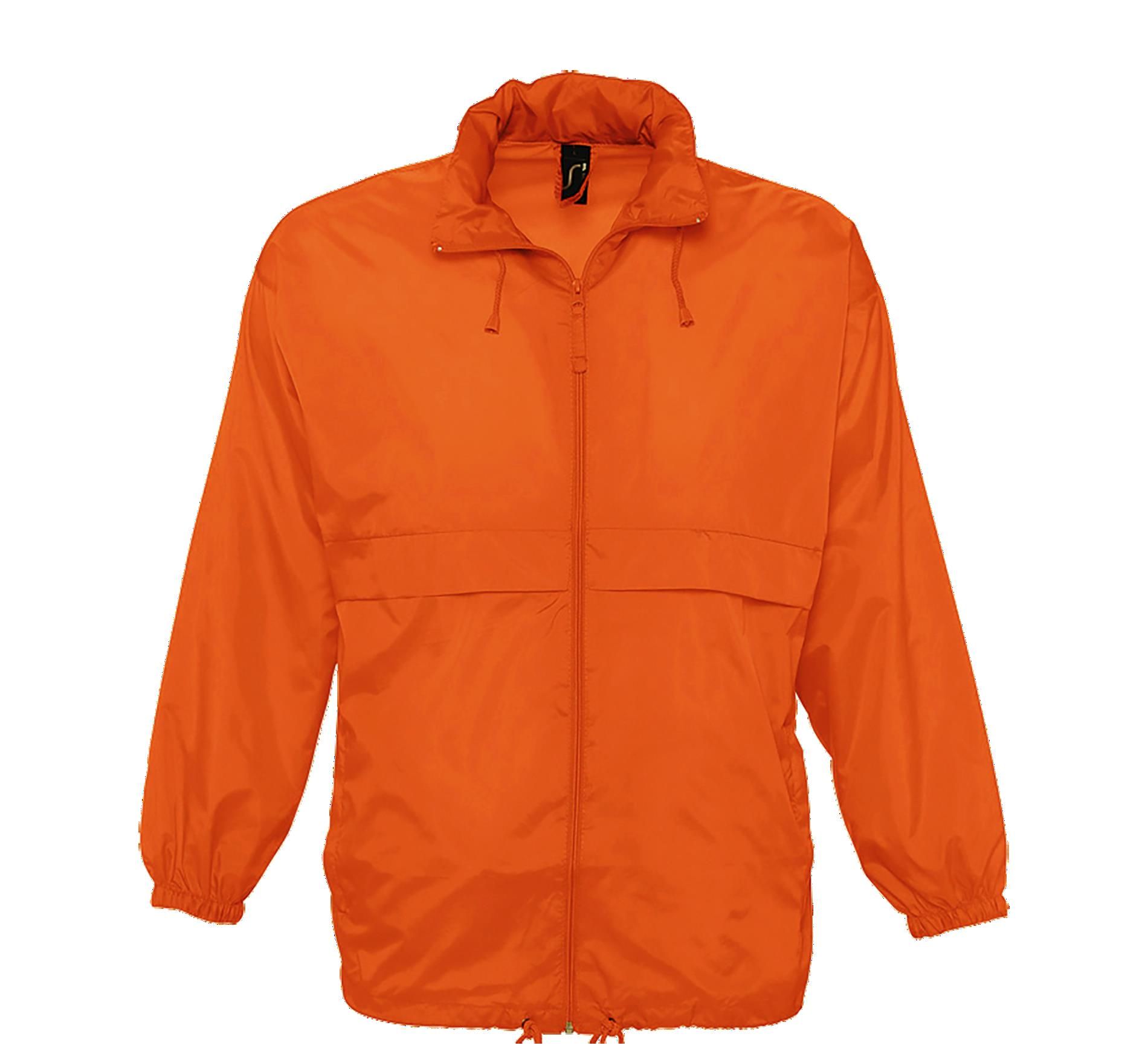 Unisex Αντιανεμικό Μπουφάν Surf 32000 SOL'S Πορτοκαλί