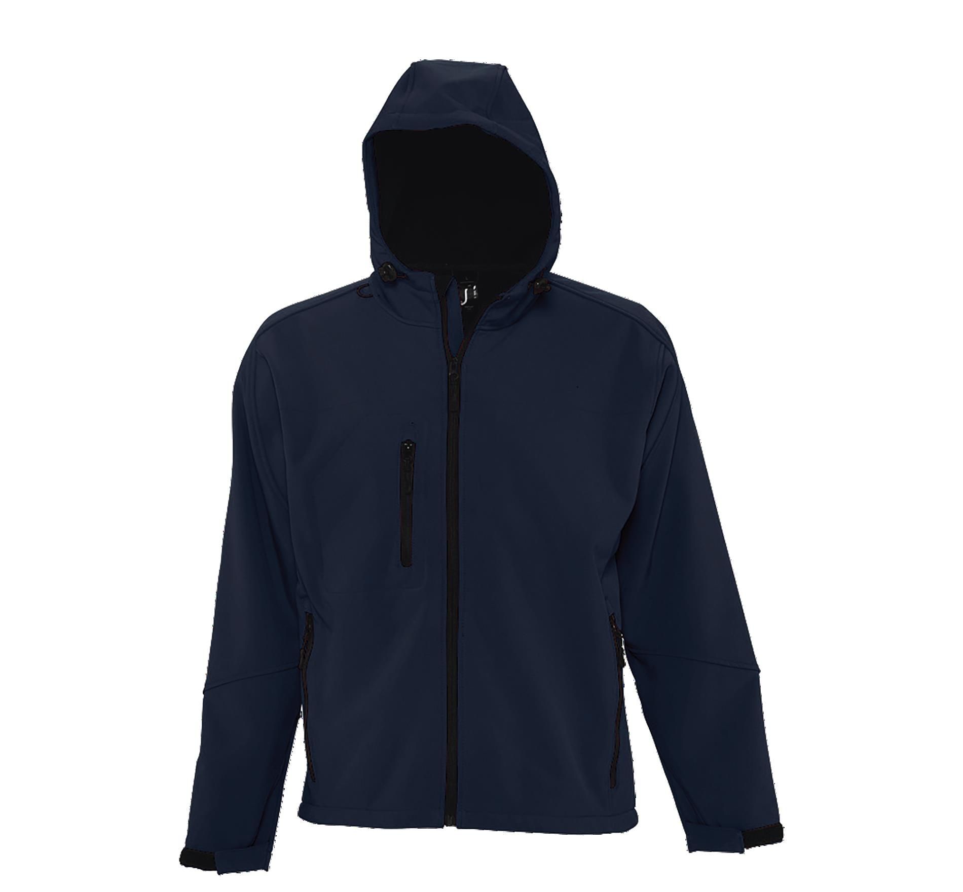 Ανδρικό Softshell Μπουφάν με Κουκούλα 46602 Sol&Apos S Replay French Navy ανδρικά Simple Wear