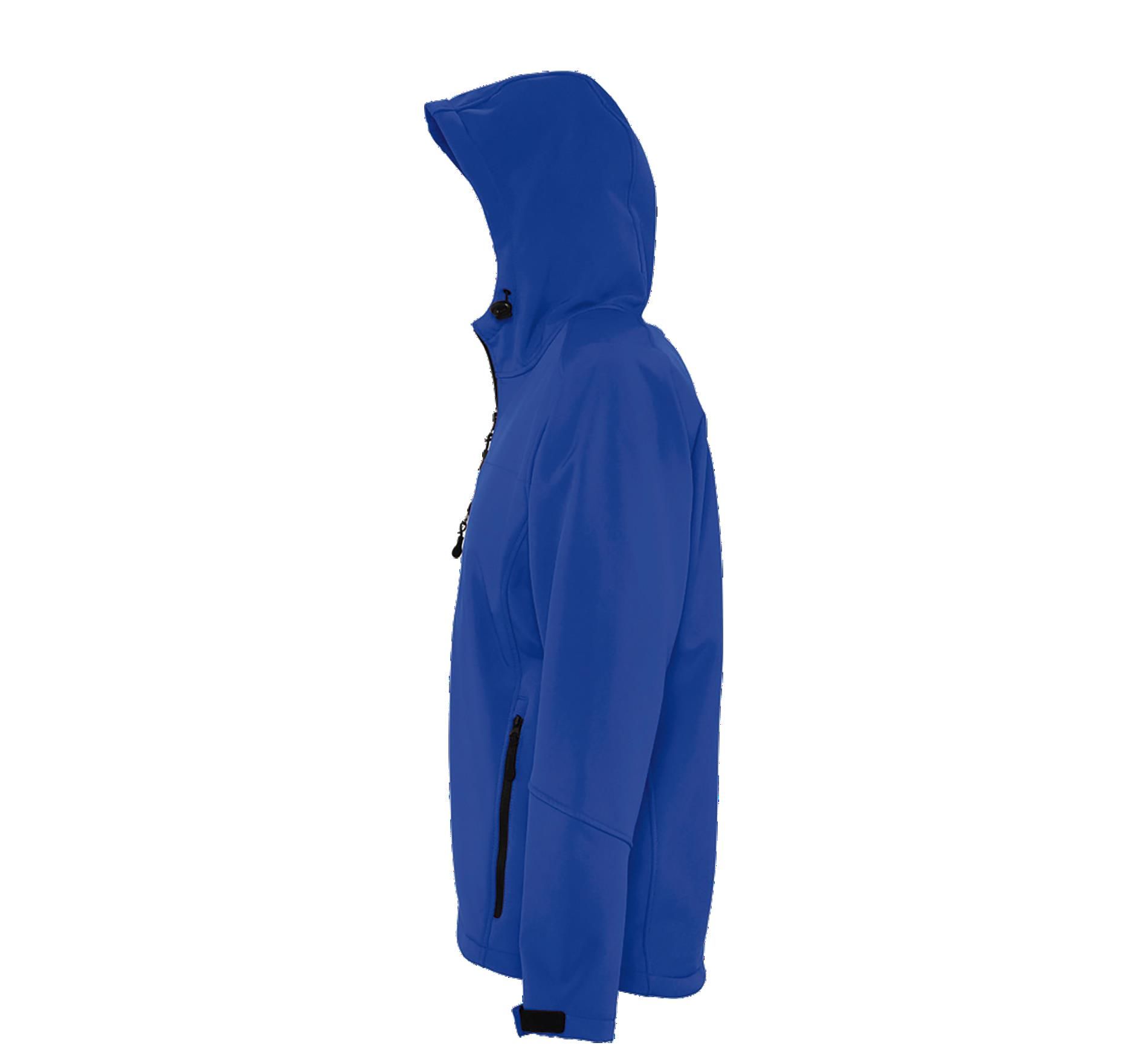 Ανδρικό Softshell Μπουφάν με Κουκούλα 46602 Sol&Apos S Replay Royal Blue ανδρικά Simple Wear