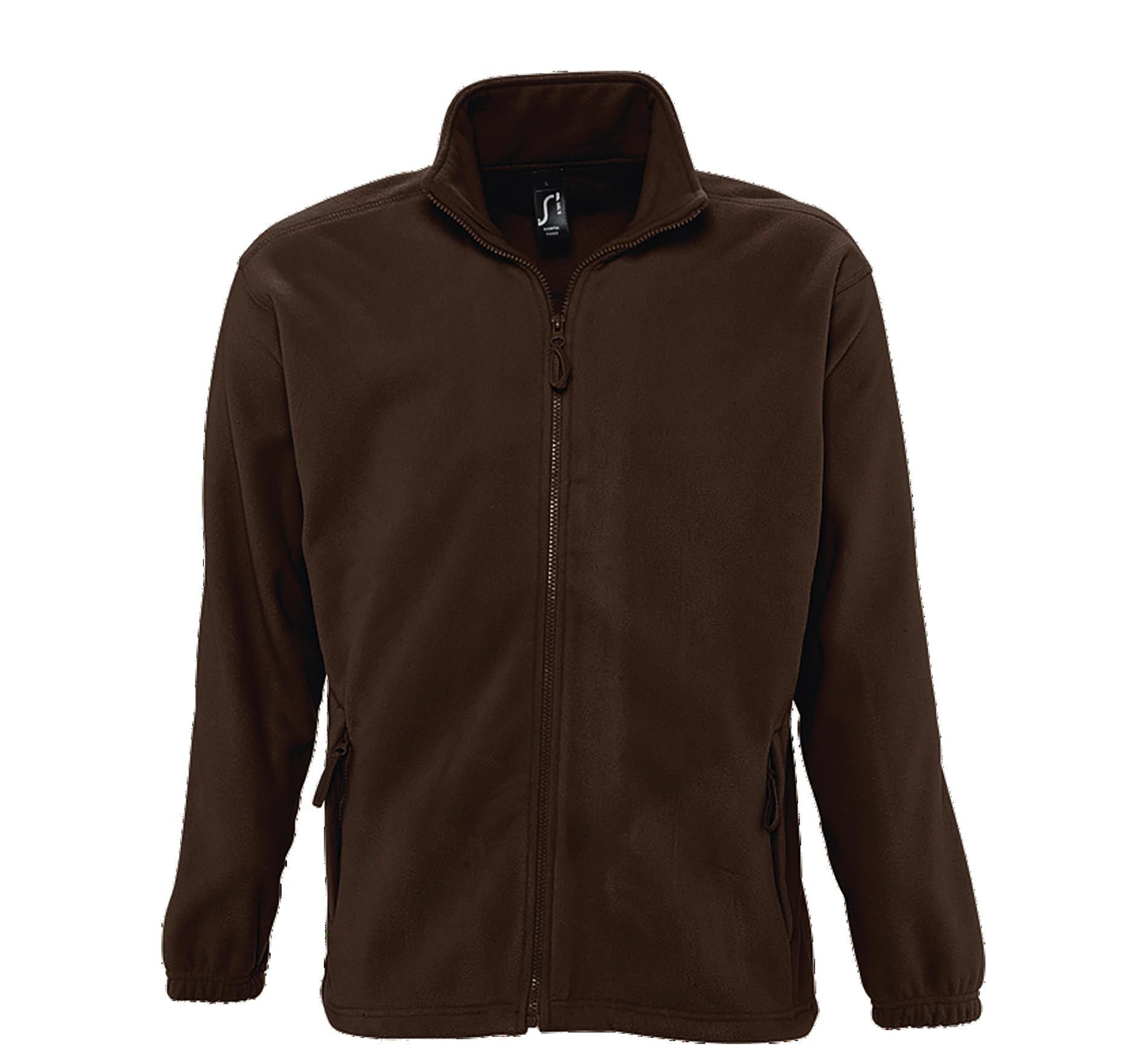 Ανδρική Ζακέτα Fleece 55000 Sol&Apos S North Dark Chocolate ανδρικά Μπουφάν Simple Wear