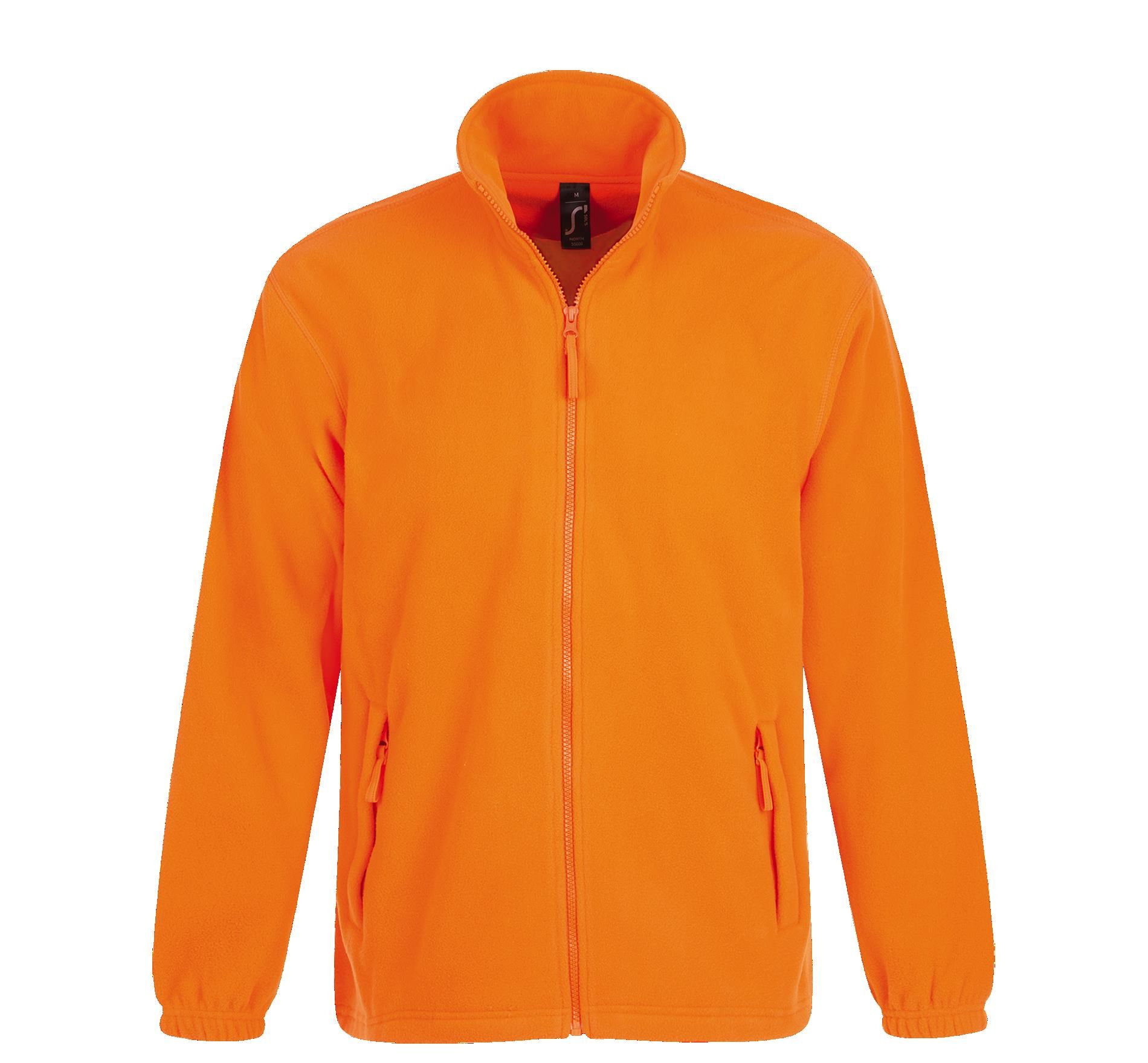 Ανδρική Ζακέτα Fleece 55000 Sol&Apos S North Neon Orange ανδρικά Μπουφάν Simple Wear