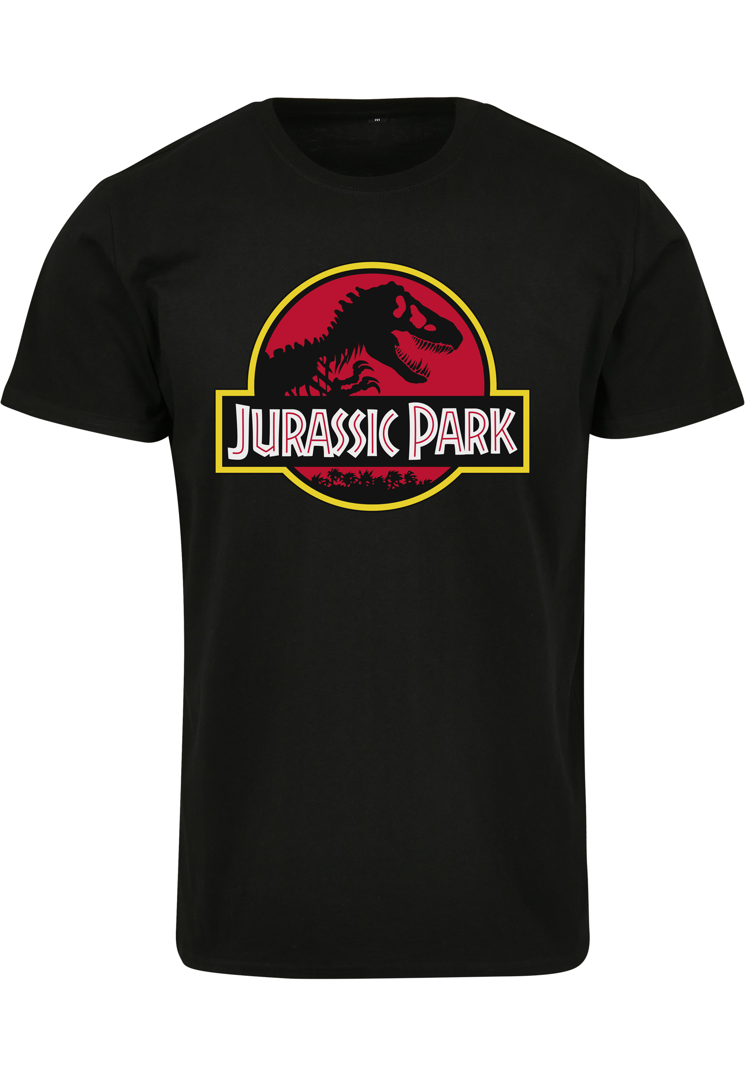 Jurassic Park Logo Tee Merchcode MC838 Black
