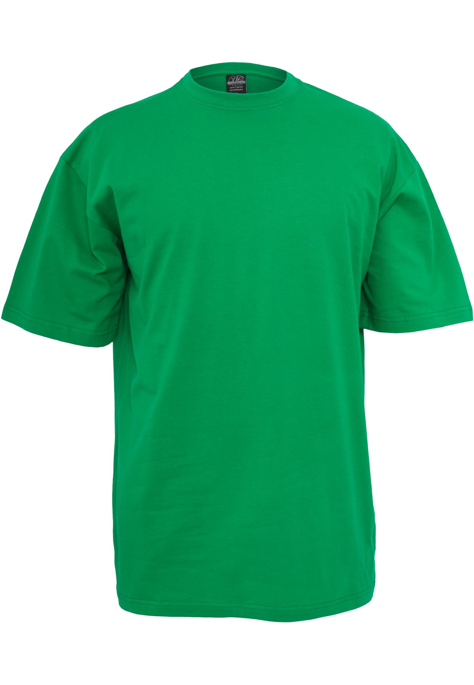 T-Shirt Tall Tee Tb006 Urban Classics C Green ανδρικά Basic T-Shirts Simple Wear Μπλουζάκια κοντομάνικα