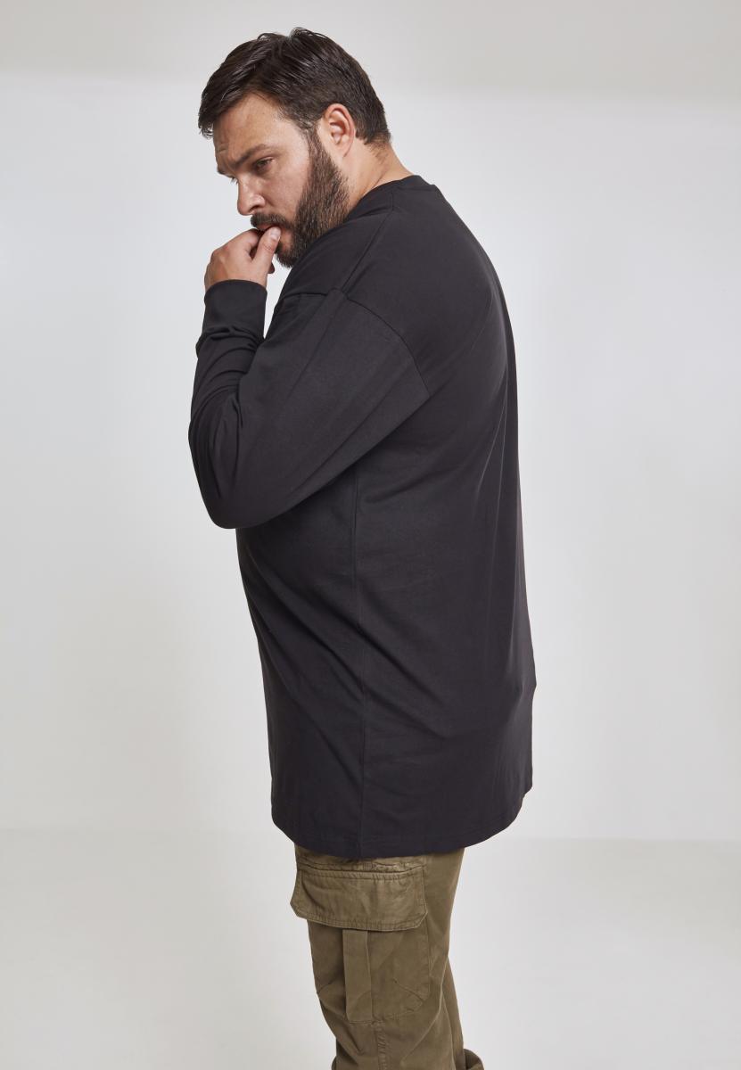 Μακρυμάνικο T-Shirt Tb009 Urban Classics Black ανδρικά Basic T-Shirts Simple Wear Μπλουζάκια κοντομάνικα