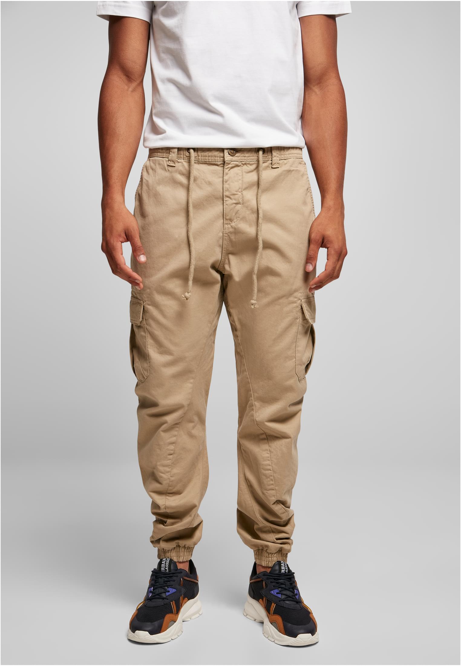 Παντελόνι Cargo Jogging TB1268 Urban Classics Union Μπεζ