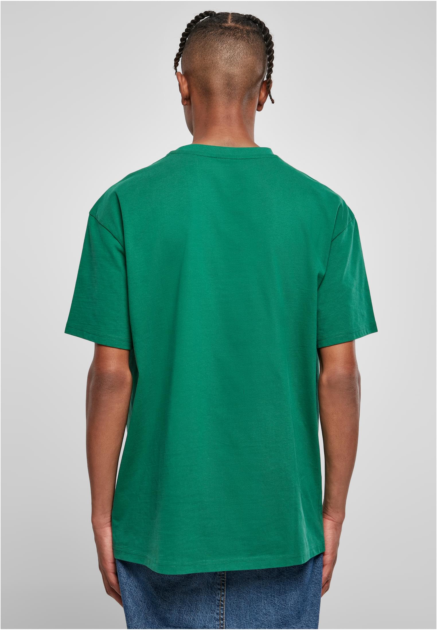 Oversized T-Shirt Tb1778 Urban Classics Heavy Cotton Green ανδρικά Basic T-Shirts Simple Wear Μπλουζάκια κοντομάνικα