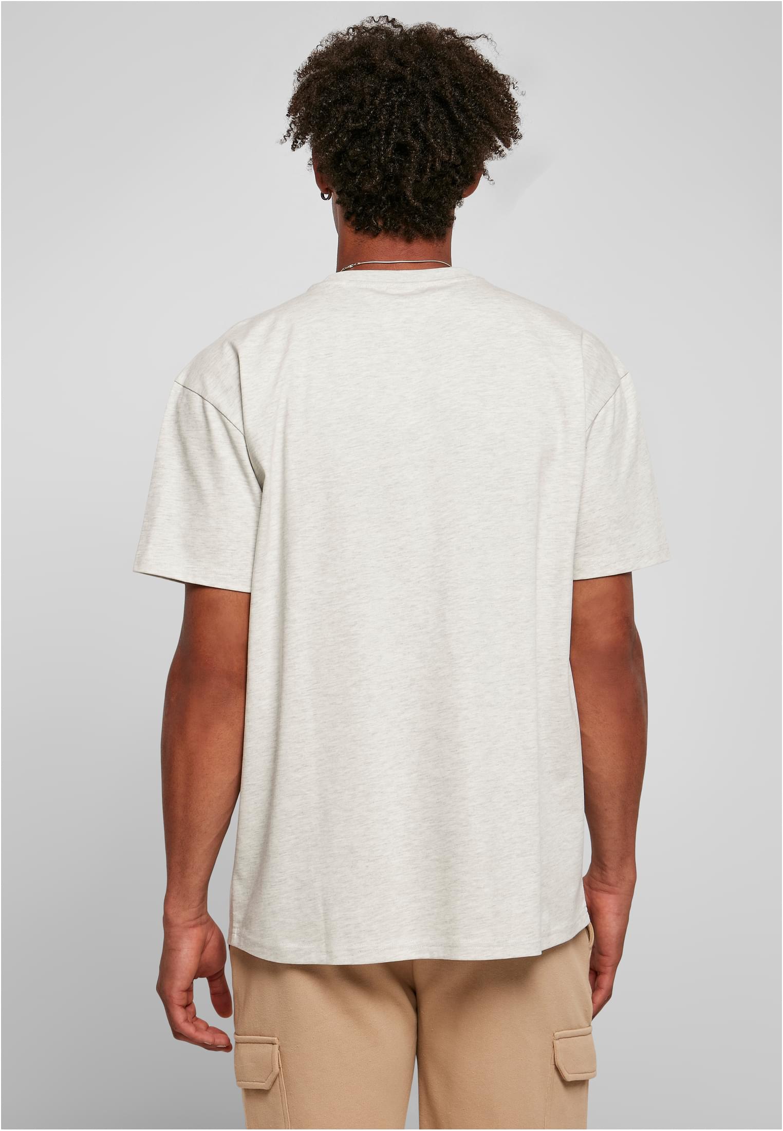 Oversized T-Shirt Tb1778 Urban Classics Heavy Cotton Light Grey ανδρικά Basic T-Shirts Simple Wear Μπλουζάκια κοντομάνικα
