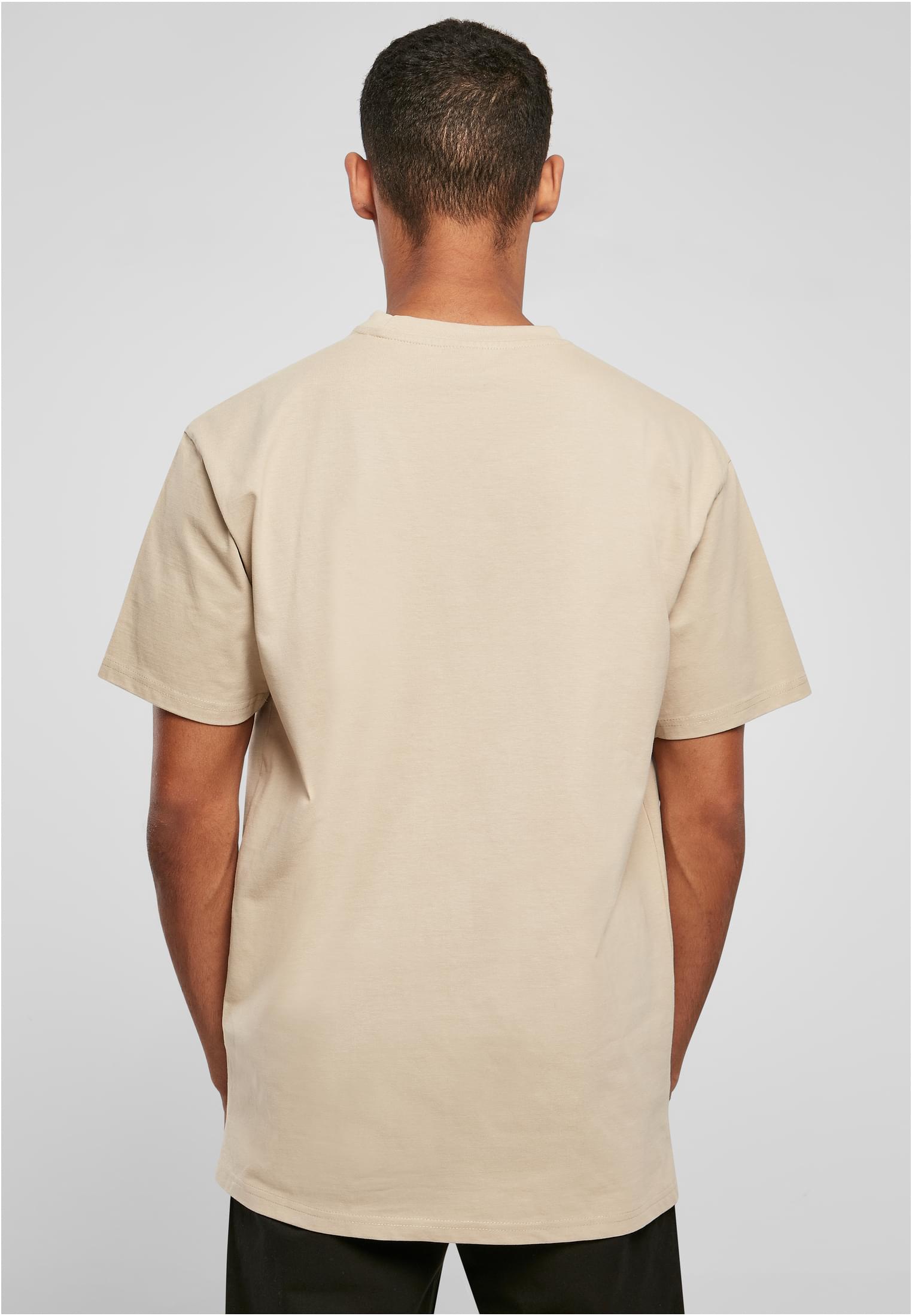Oversized T-Shirt Tb1778 Urban Classics Heavy Cotton Sand ανδρικά Basic T-Shirts Simple Wear Μπλουζάκια κοντομάνικα