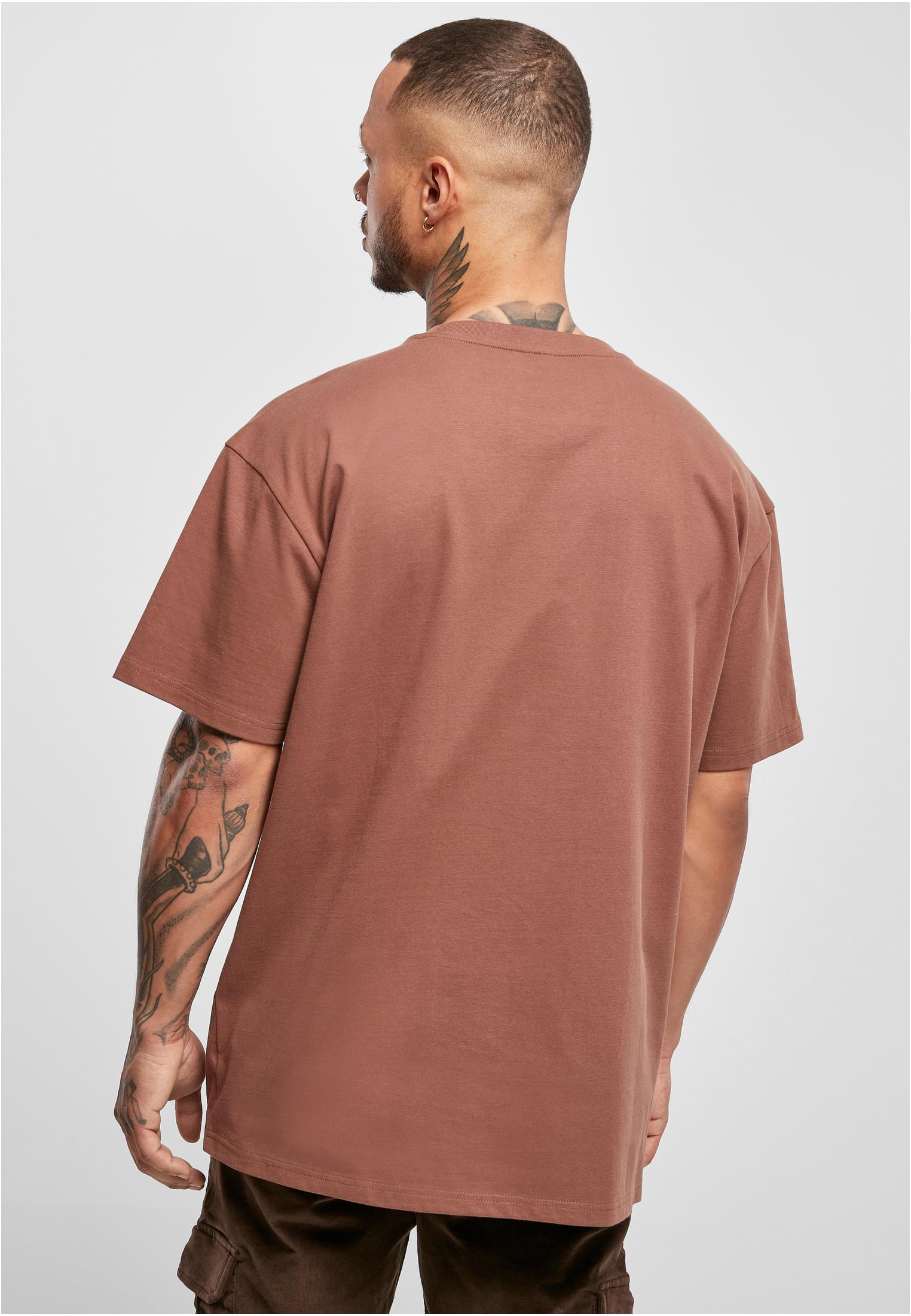 Oversized T-Shirt Tb1778 Urban Classics Heavy Cotton Bark ανδρικά Basic T-Shirts Simple Wear Μπλουζάκια κοντομάνικα