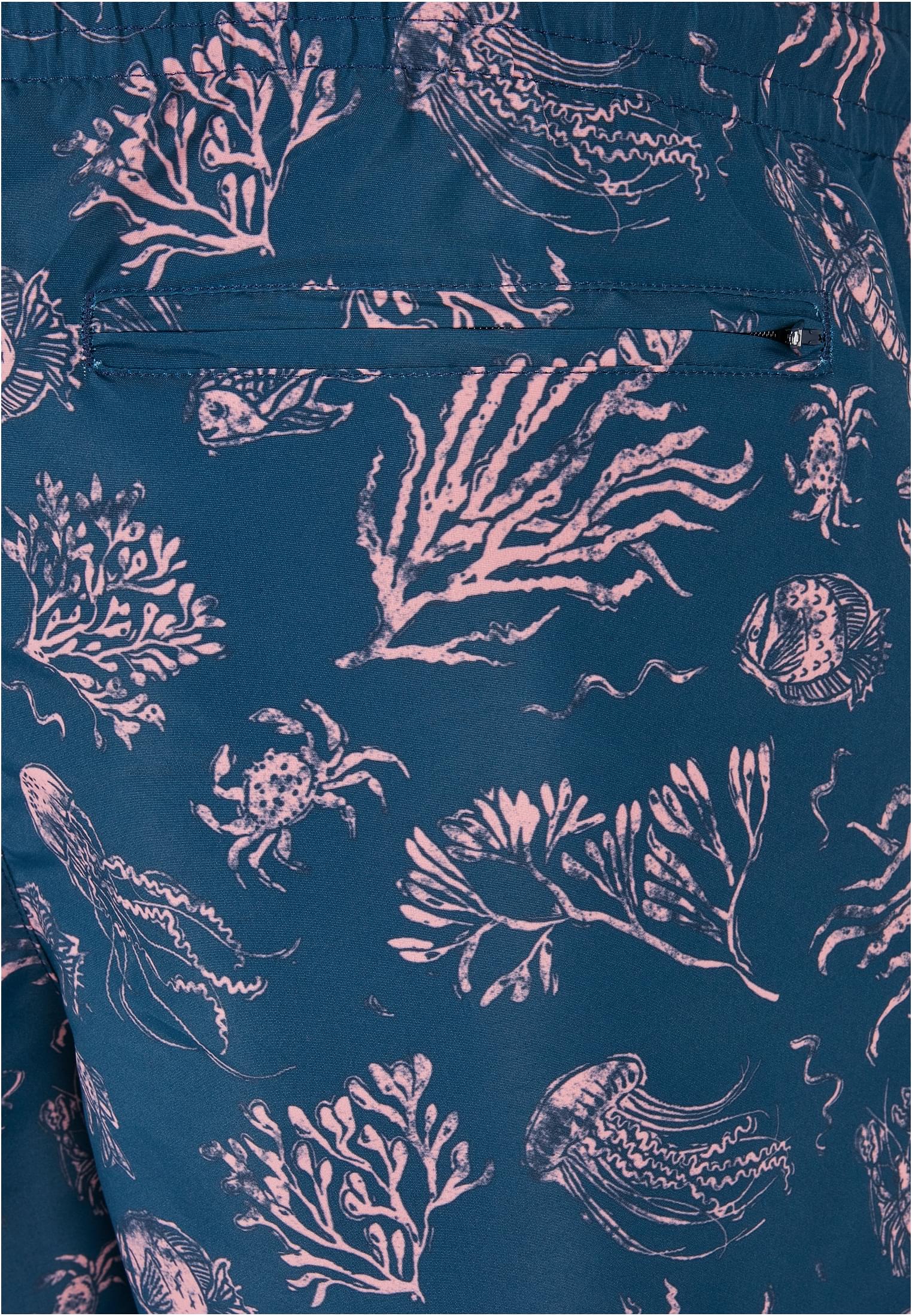 Pattern Swim Shorts Uc Men Tb2679 Nautical Aop ανδρικά Μαγιό Simple Wear