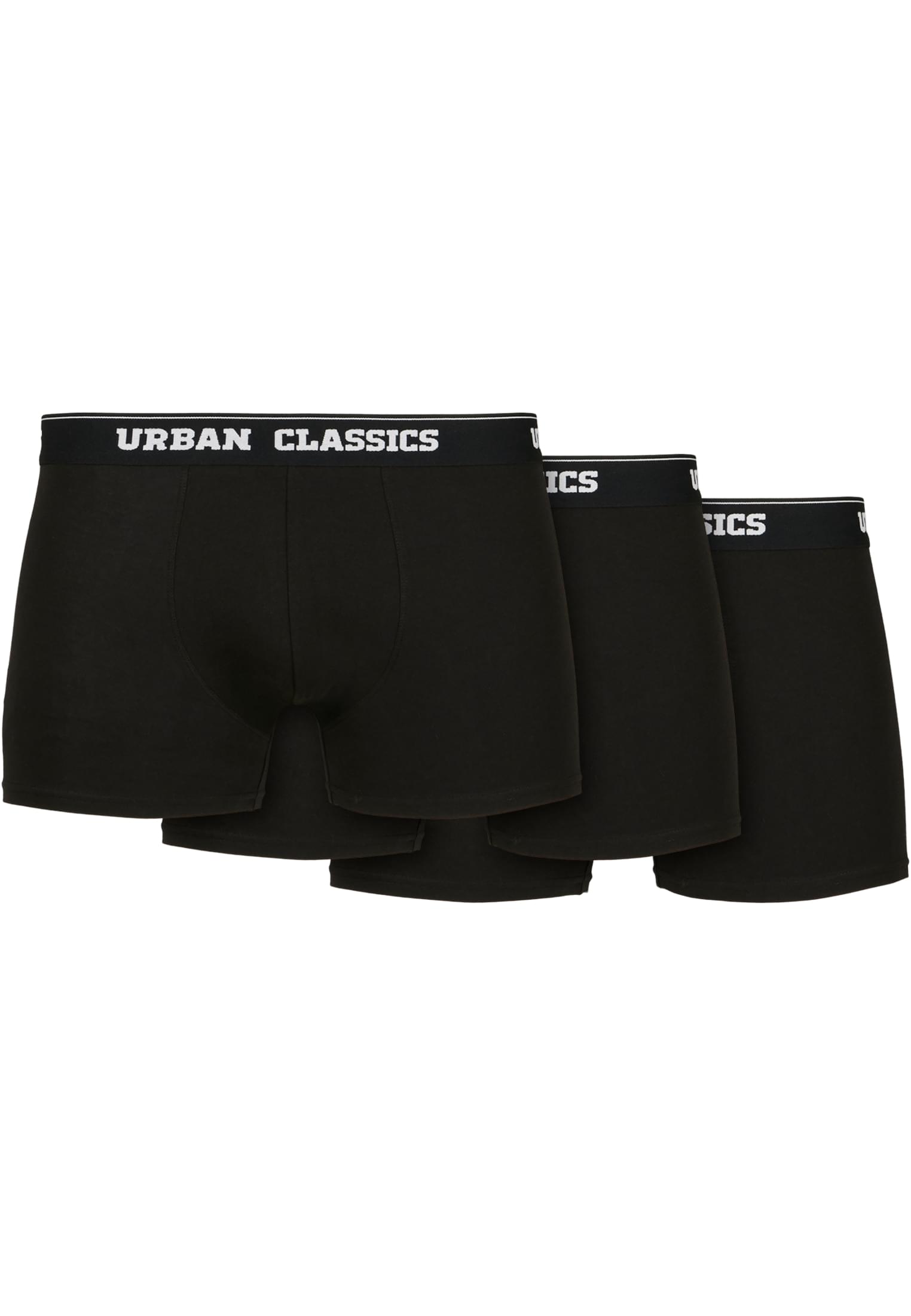 Ανδρικά Εσώρουχα Boxer 3-Pack TB3838 Urban Classics Organic Black/Black/Black