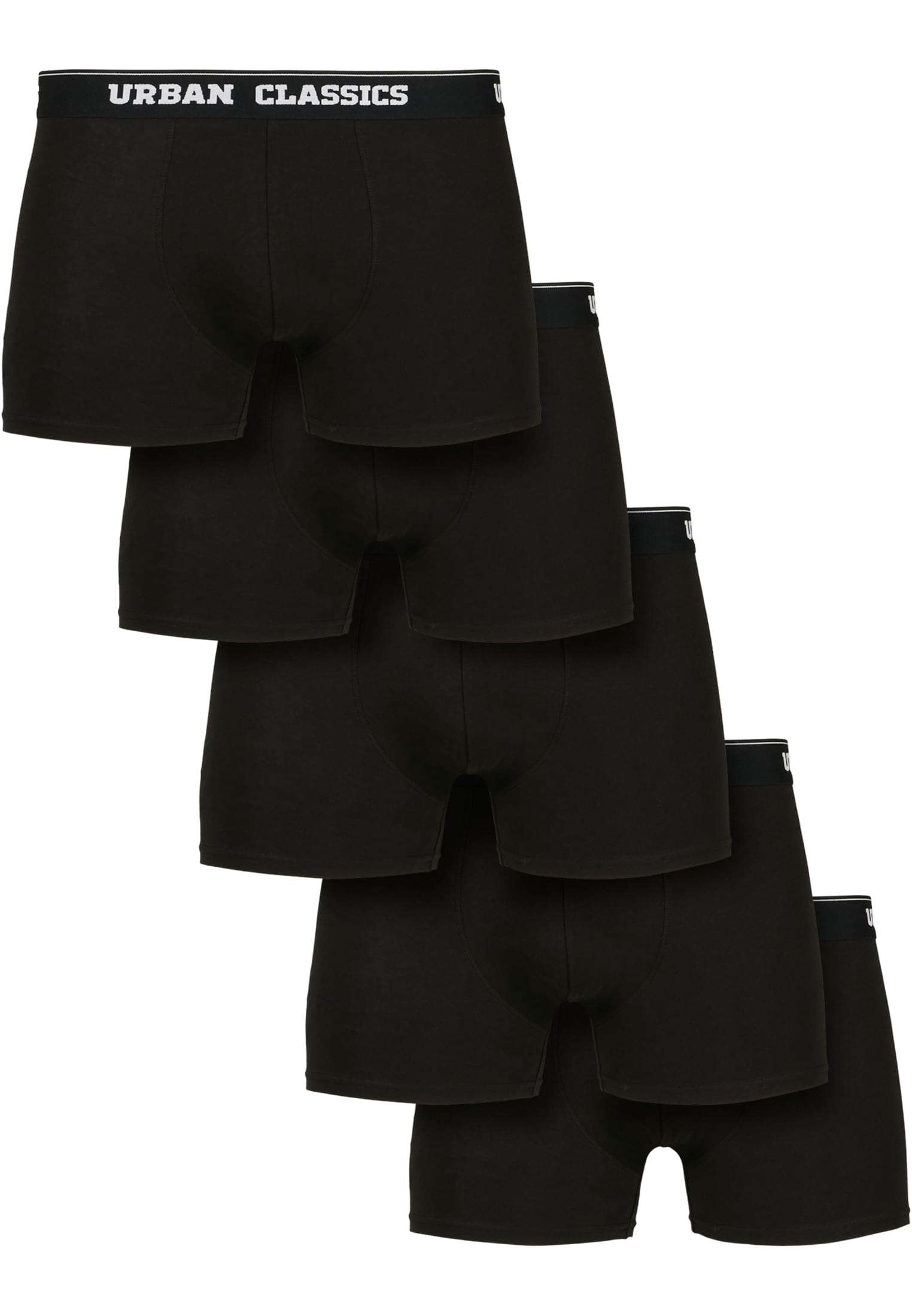 Ανδρικά Μποξεράκια Σετ 5 Τεμαχίων TB4417 Urban Classics Organic Boxer Shorts Pack Black/Black/Black/Black/Black