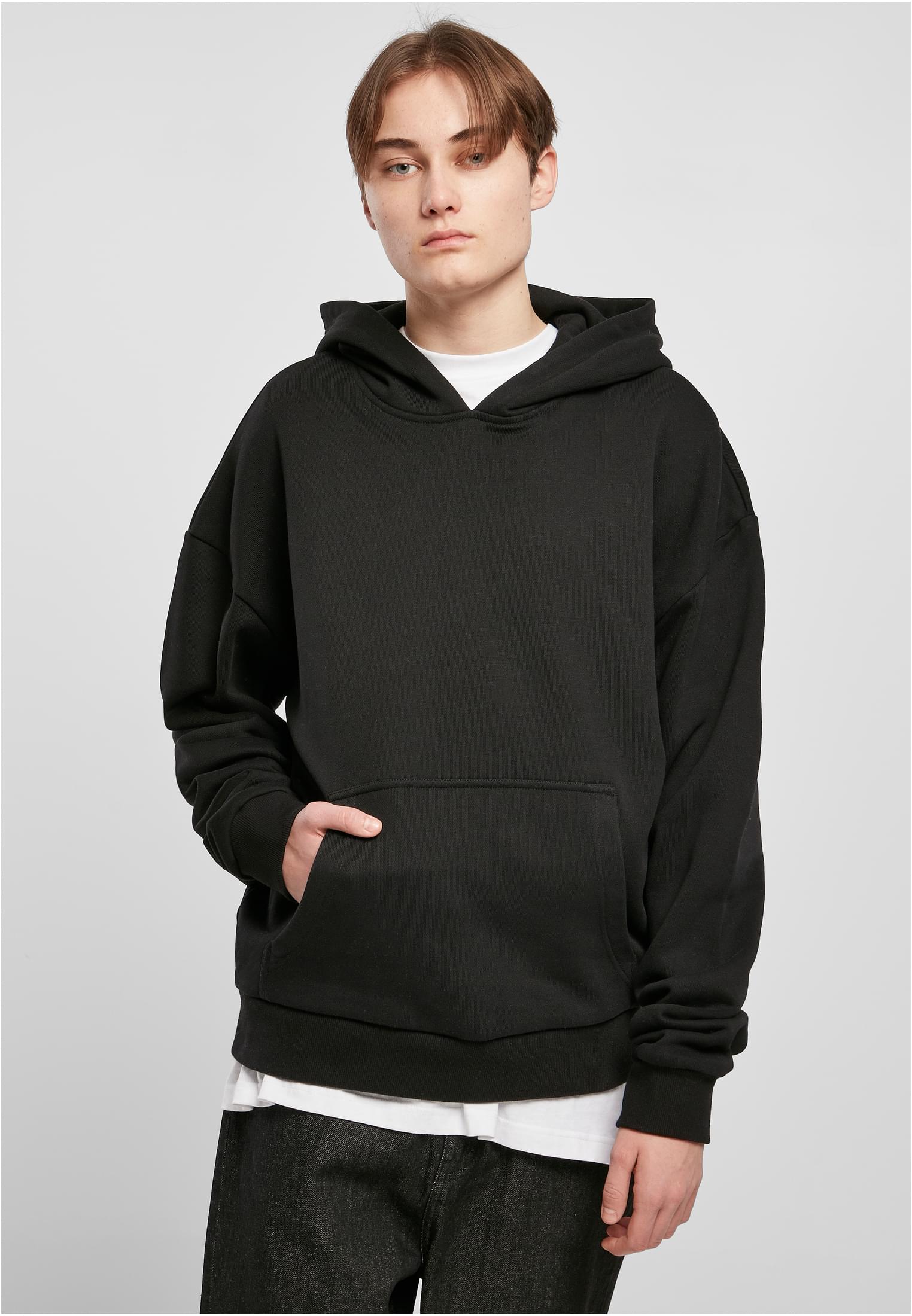 Φούτερ με Κουκούλα Ultra Heavy TB4925 Urban Classics Black