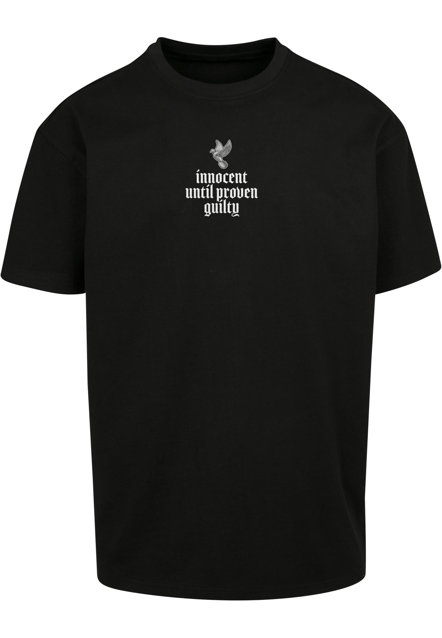 Justice Oversize Tee Mister Mt2545-00007 Black Outlet ανδρικά Simple Wear