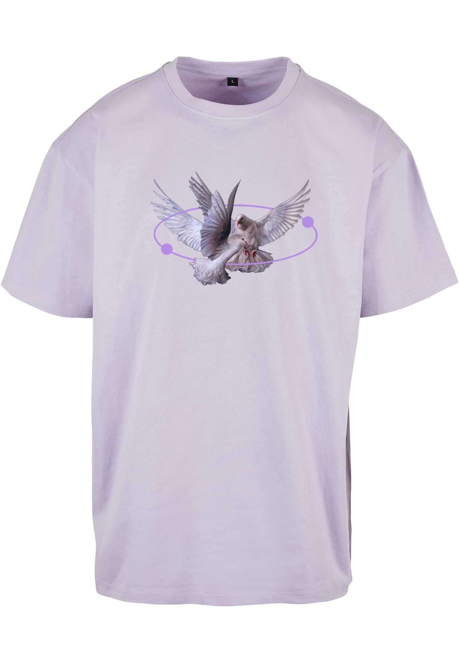 Vive La Liberte Oversize Tee Mister Mt1977-00145 Lilac Outlet ανδρικά Simple Wear