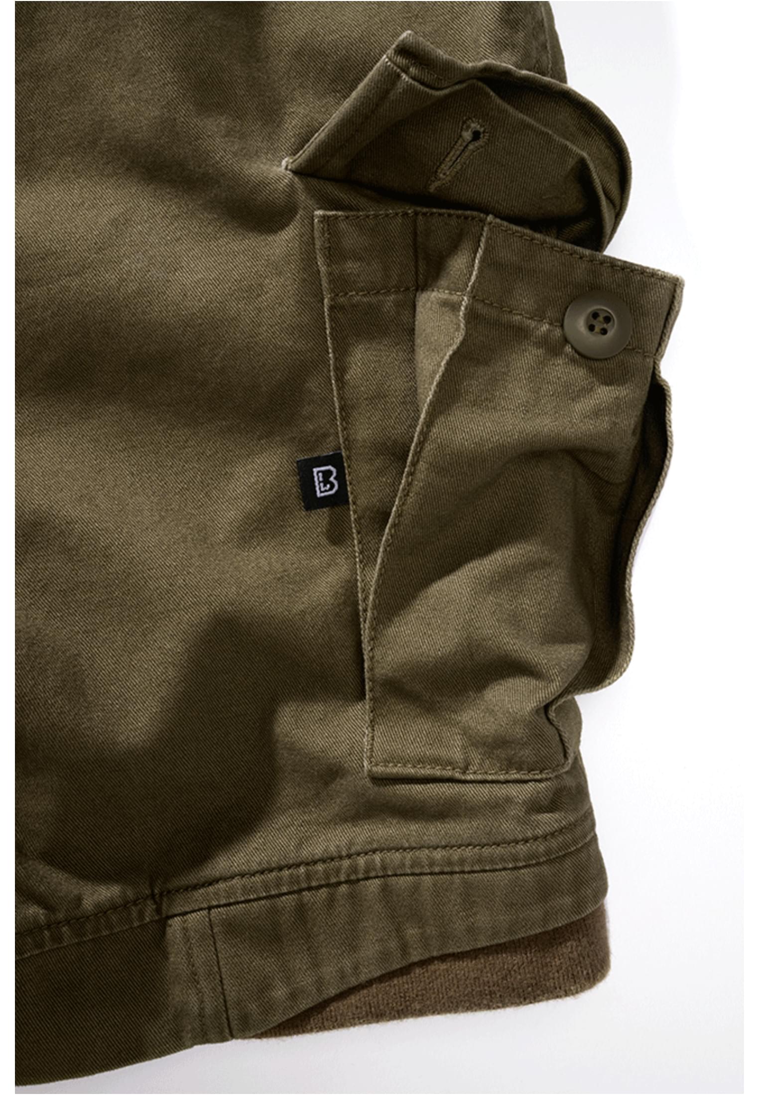 Packham Vintage Shorts Brandit Bd2023-00176 Olive Outlet ανδρικά Simple Wear