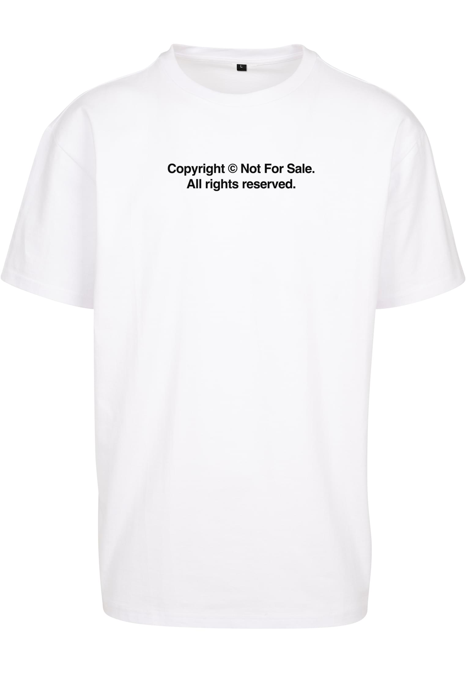 Fingerprint Oversize Tee Mister Mt2546-00220 White ανδρικά Basic T-Shirts Simple Wear Μπλουζάκια κοντομάνικα