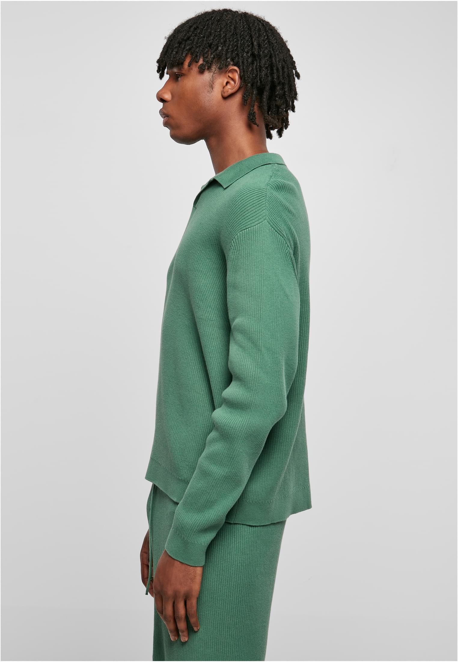 Ribbed Oversized Longsleeve Urban Classics Tb6253-01299 Leaf ανδρικά Basic T-Shirts Simple Wear Μπλουζάκια κοντομάνικα