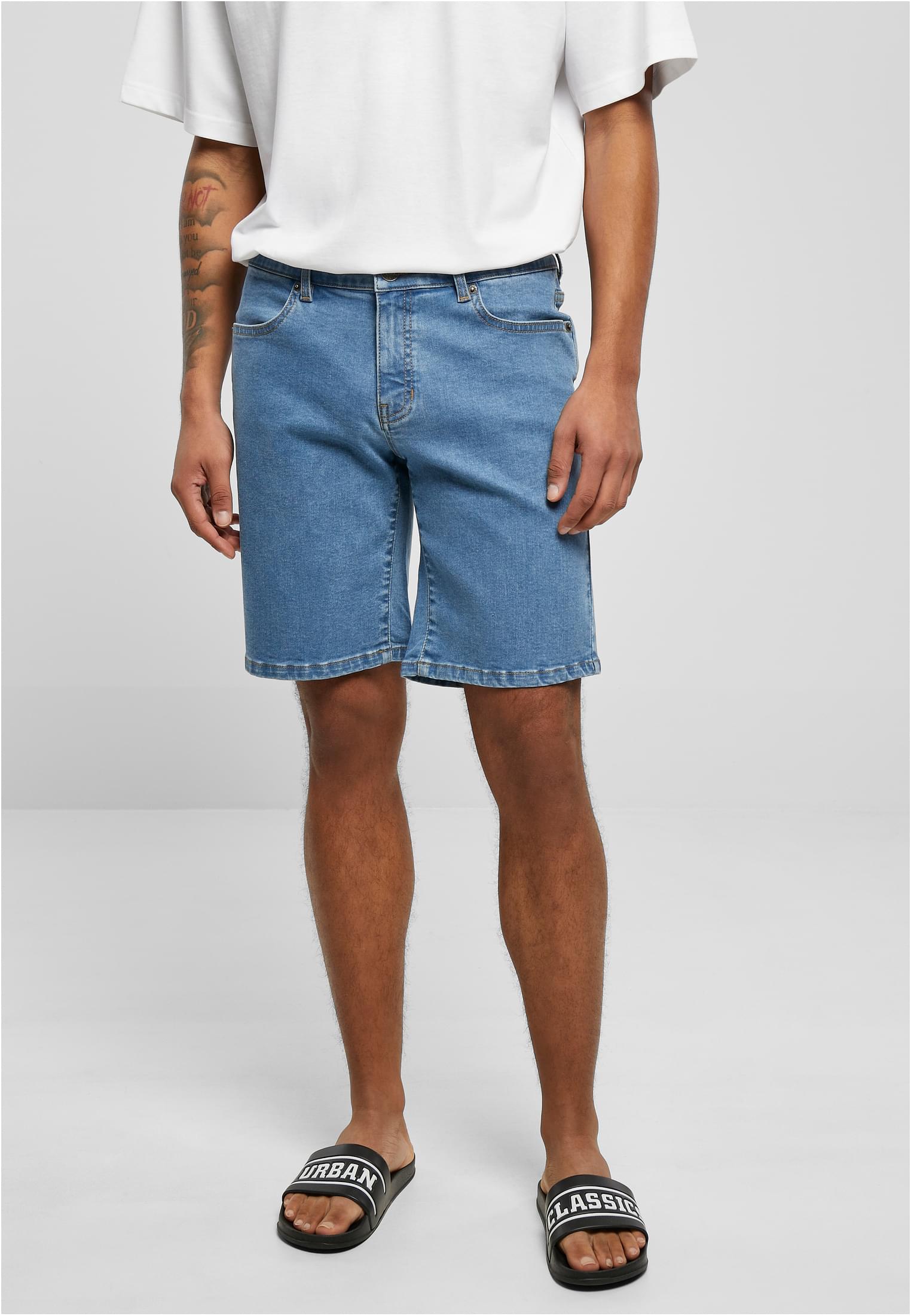 Βερμούδα Relaxed Fit TB4156-04326 Urban Classics Light Blue Washed