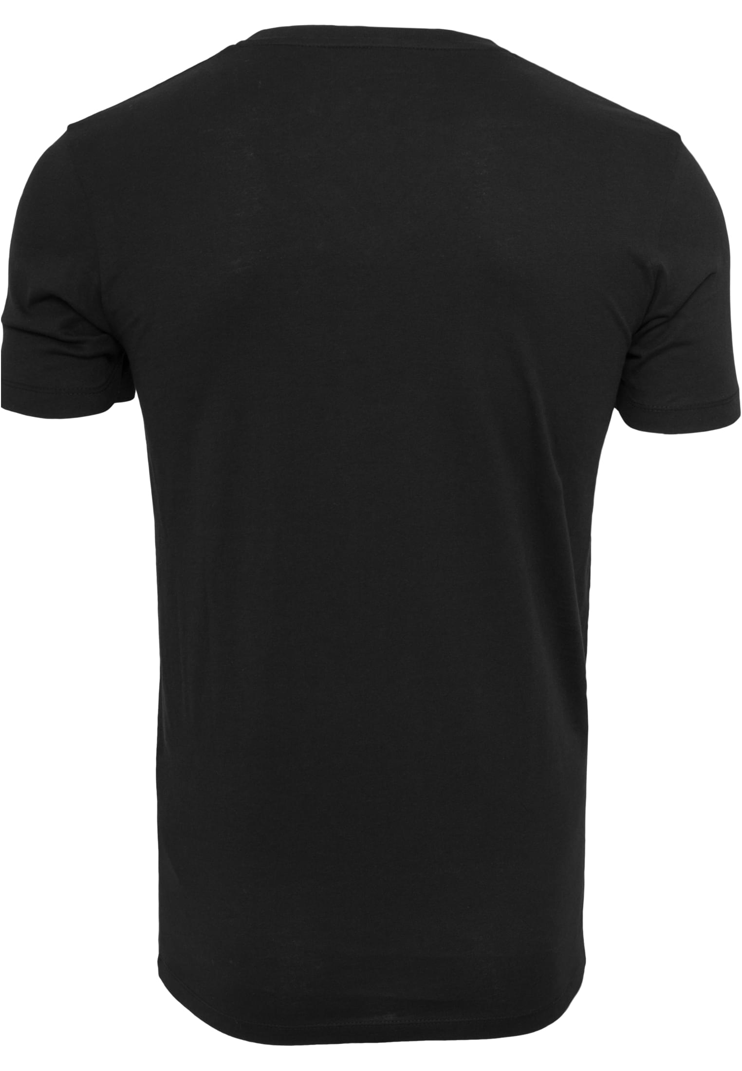 Los Angeles Wording Tee Mt Men Mt2505-00007 Black ανδρικά Basic T-Shirts Simple Wear Μπλουζάκια κοντομάνικα