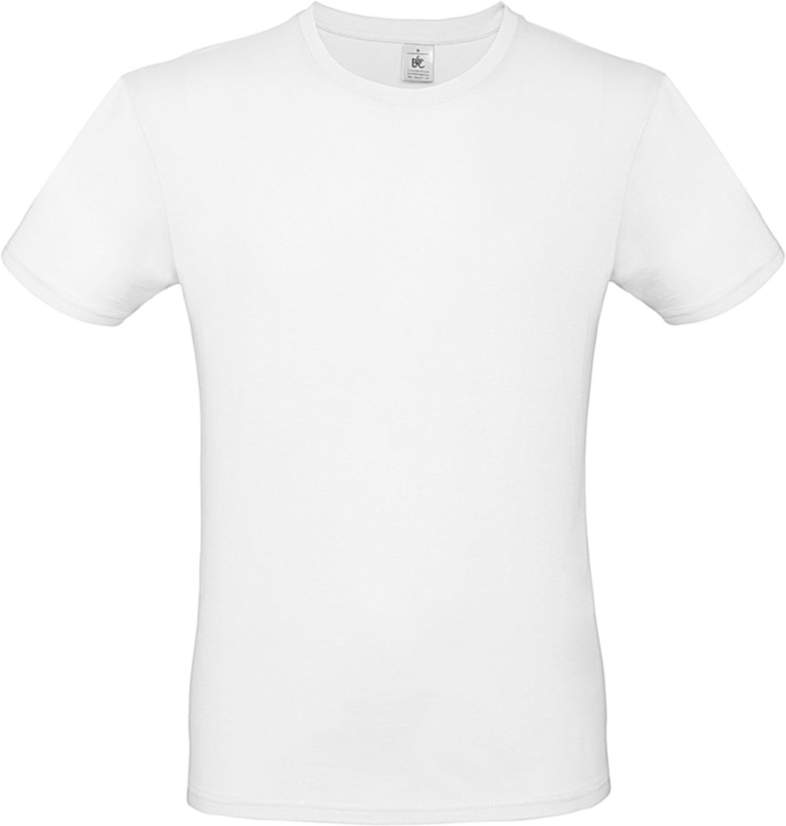 Ανδρικό T-Shirt TU01T B & C E150 White