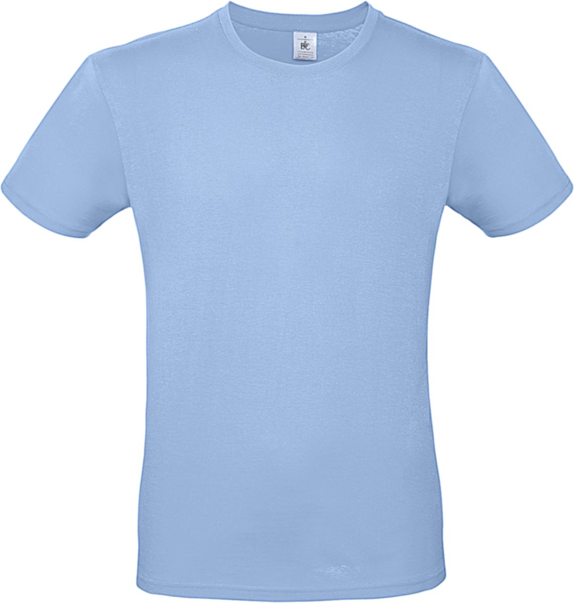 Ανδρικό T-Shirt TU01T B & C E150 Sky Blue