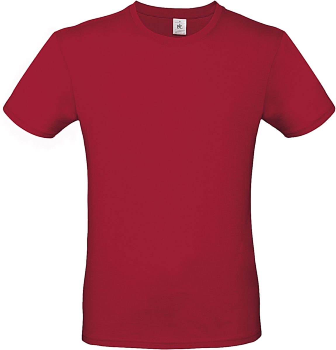 Ανδρικό T-Shirt TU01T B & C E150 Deep Red
