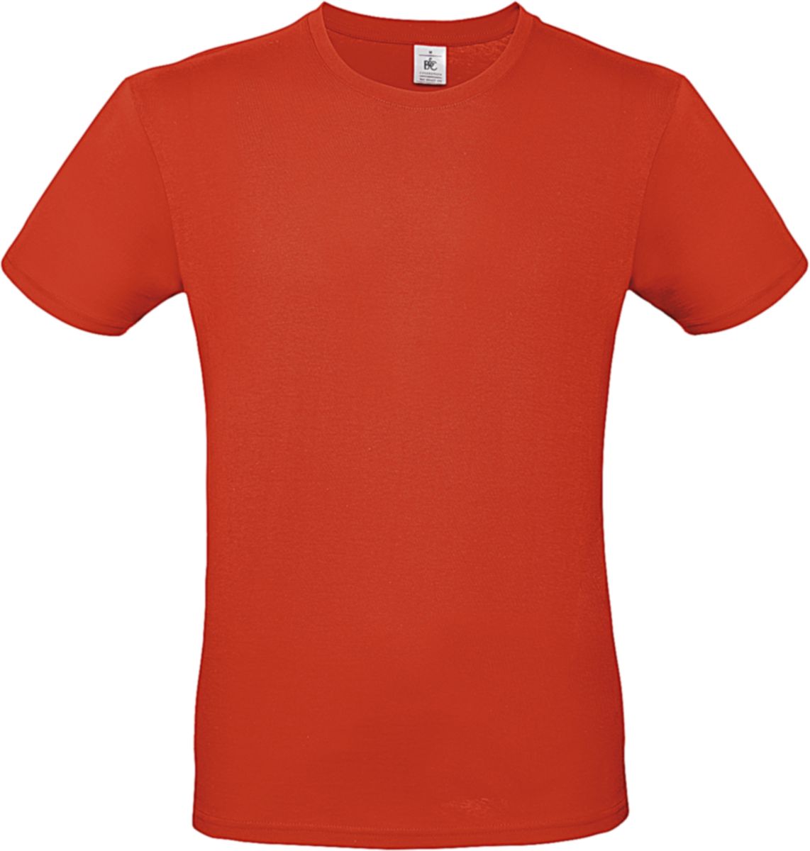 Ανδρικό T-Shirt TU01T B & C E150 Fire Red