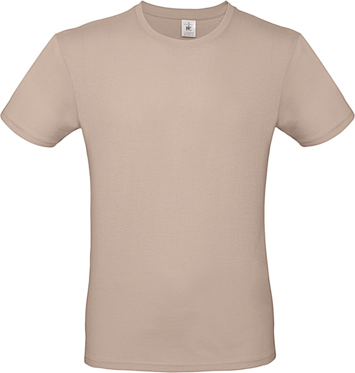 Ανδρικό T-Shirt TU01T B & C E150 Millenial Ροζ