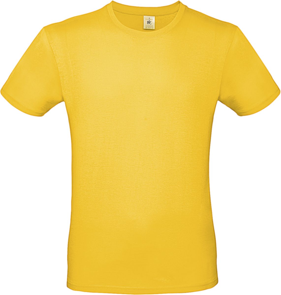Ανδρικό T-Shirt TU01T B & C E150 Χρυσό