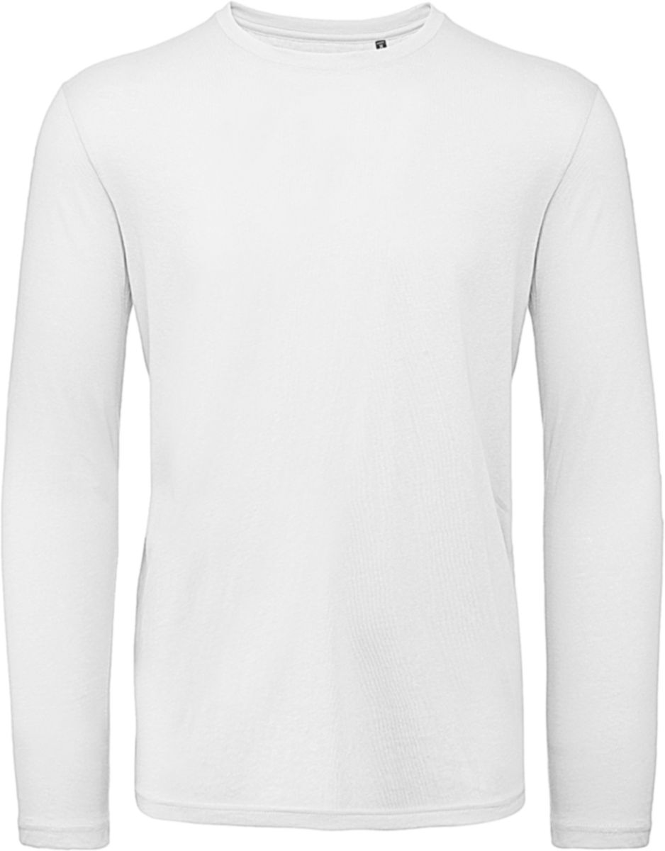 Μακρυμάνικο T-Shirt TM070 B & C Inspire Organic White