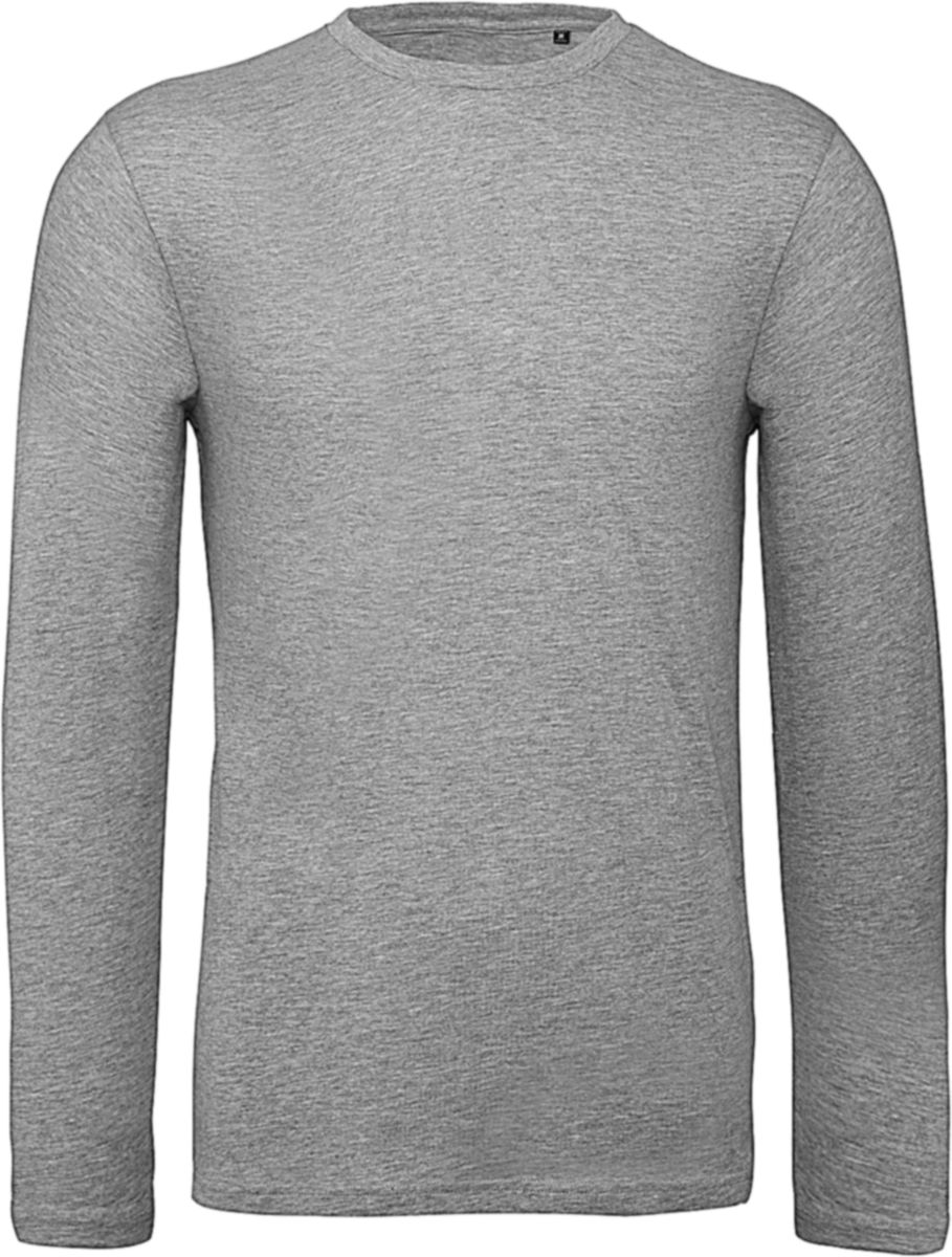 Μακρυμάνικο T-Shirt TM070 B & C Inspire Organic Sport Grey