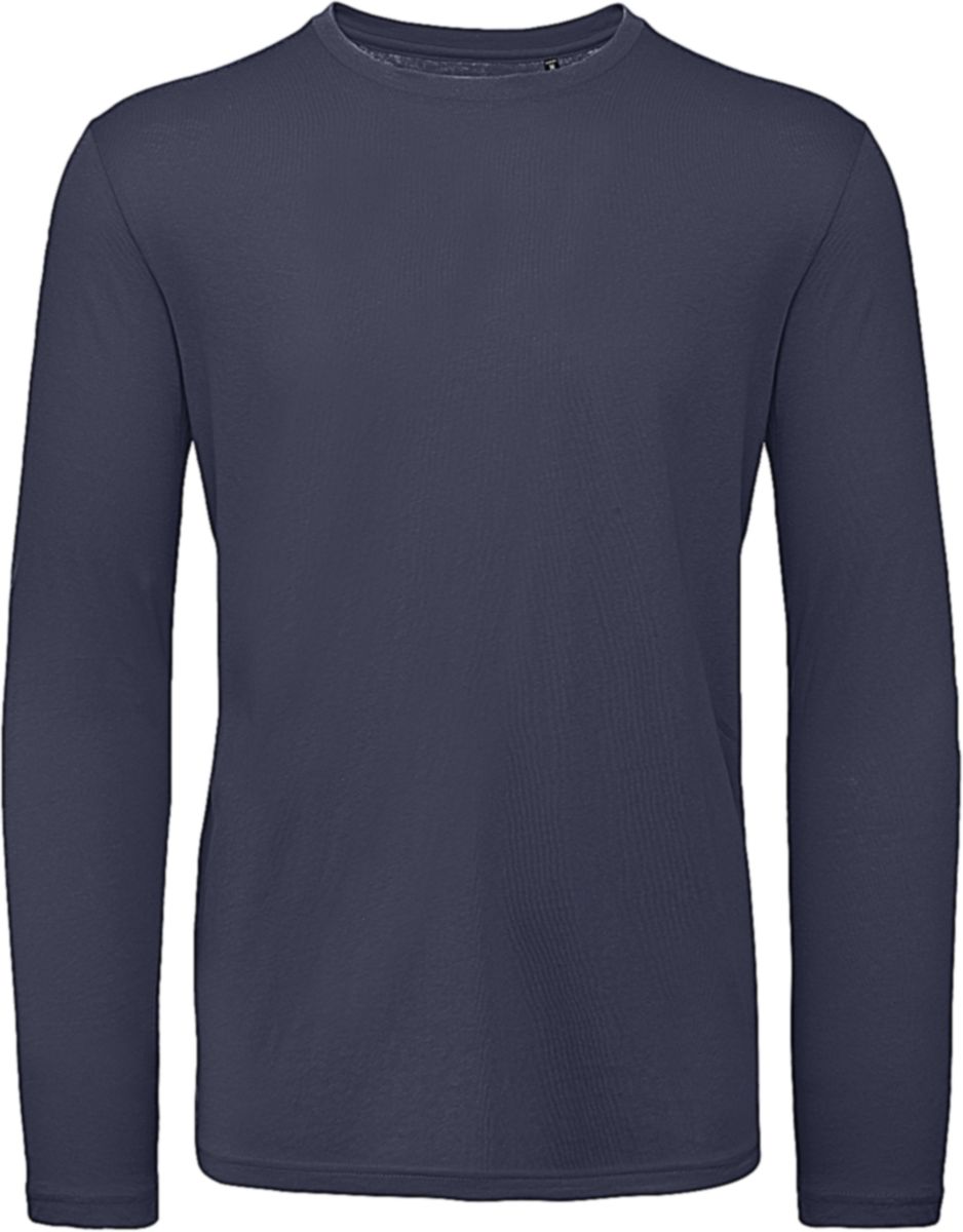 Μακρυμάνικο T-Shirt TM070 B & C Inspire Organic Navy Blue