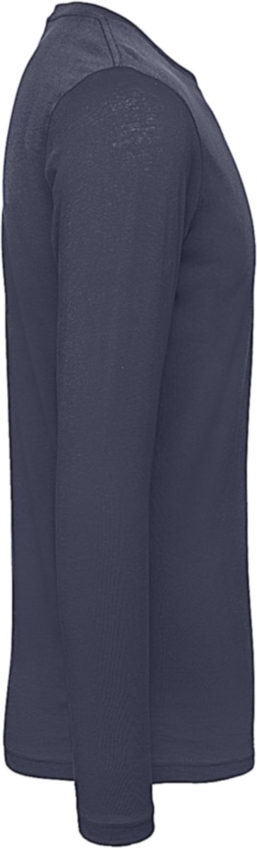 Μακρυμάνικο T-Shirt Tm070 B C Inspire Organic Navy Blue ανδρικά Basic T-Shirts Simple Wear Μπλουζάκια κοντομάνικα