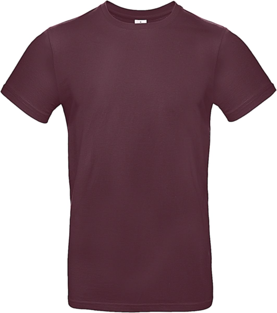 T-Shirt TU03T B & C E190 Burgundy