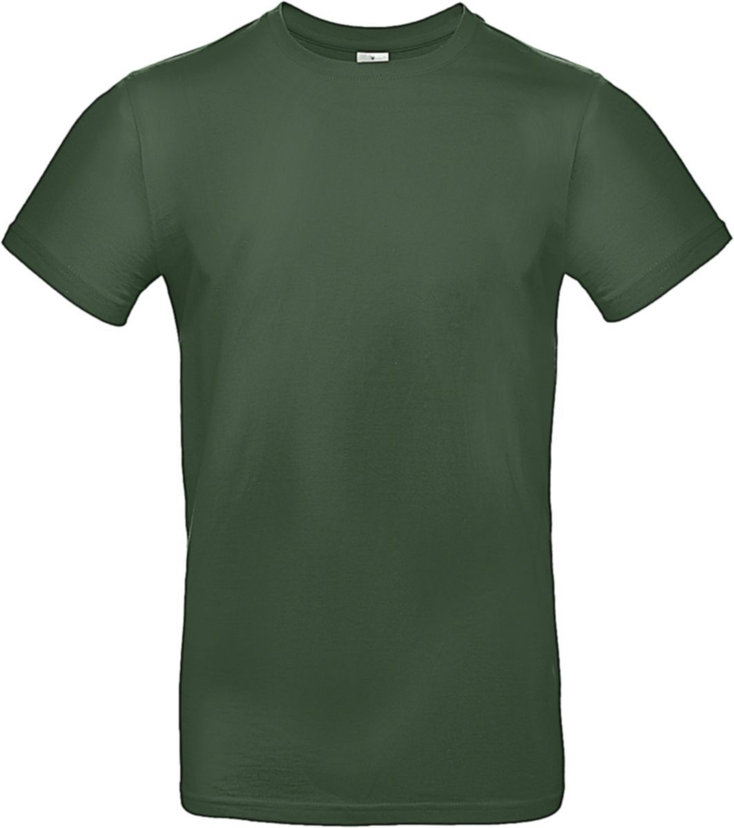 T-Shirt TU03T B & C E190 Bottle Green