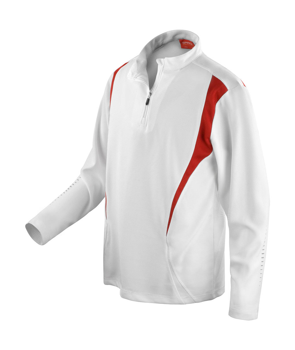 Αθλητική Μπλούζα Προπόνησης R178X Spiro White/Red/White