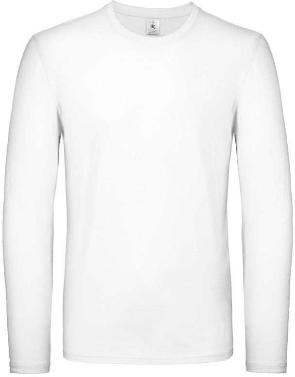 Μακρυμάνικο T-Shirt E150 LSL TU05T B & C White