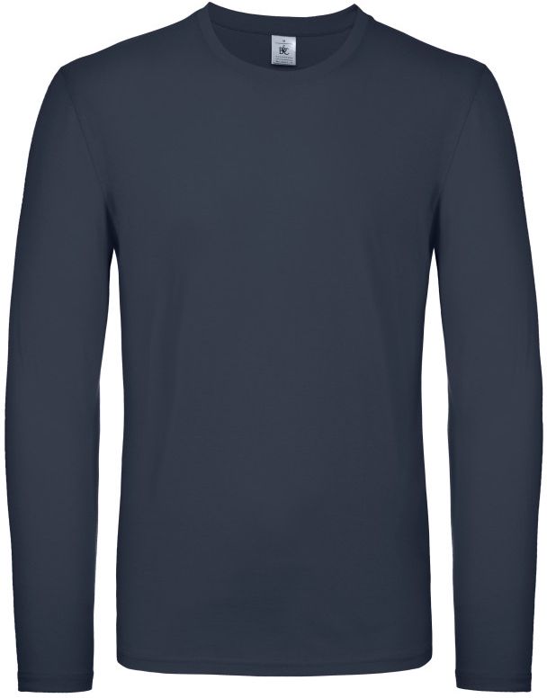 Μακρυμάνικο T-Shirt E150 LSL TU05T B & C Navy